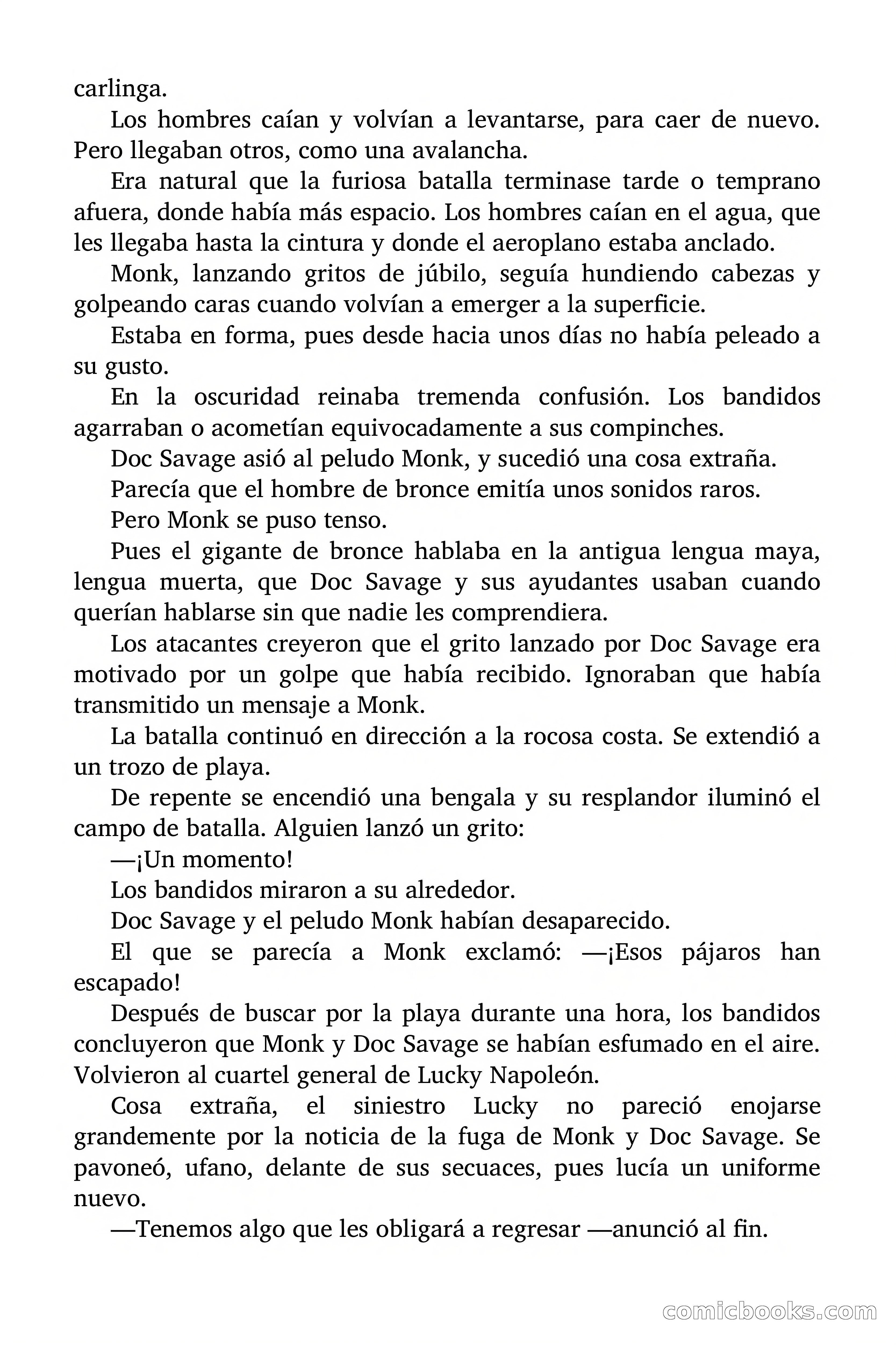 Doc Savage: Herencia diabólica — page 93 of 120