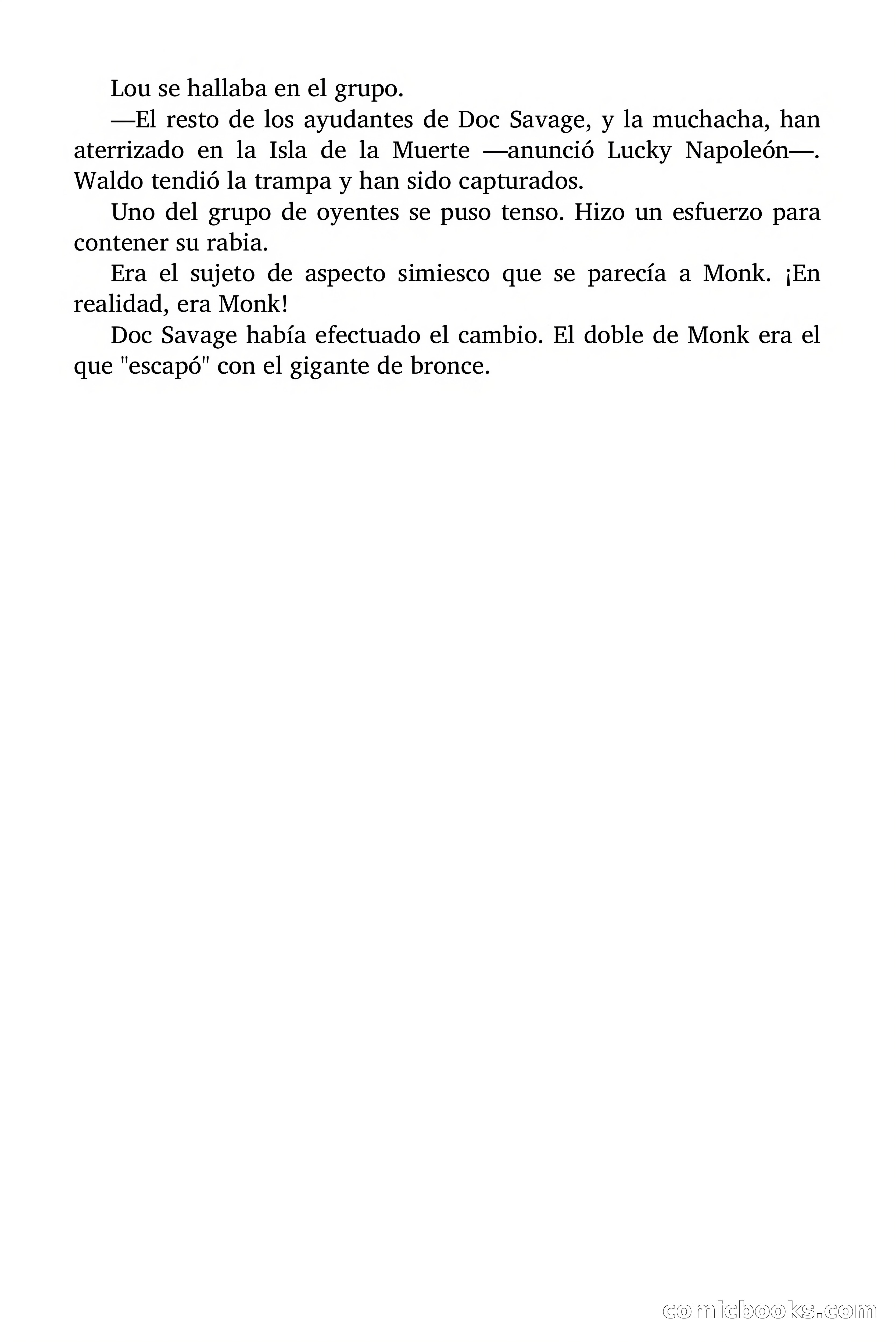 Doc Savage: Herencia diabólica — page 94 of 120