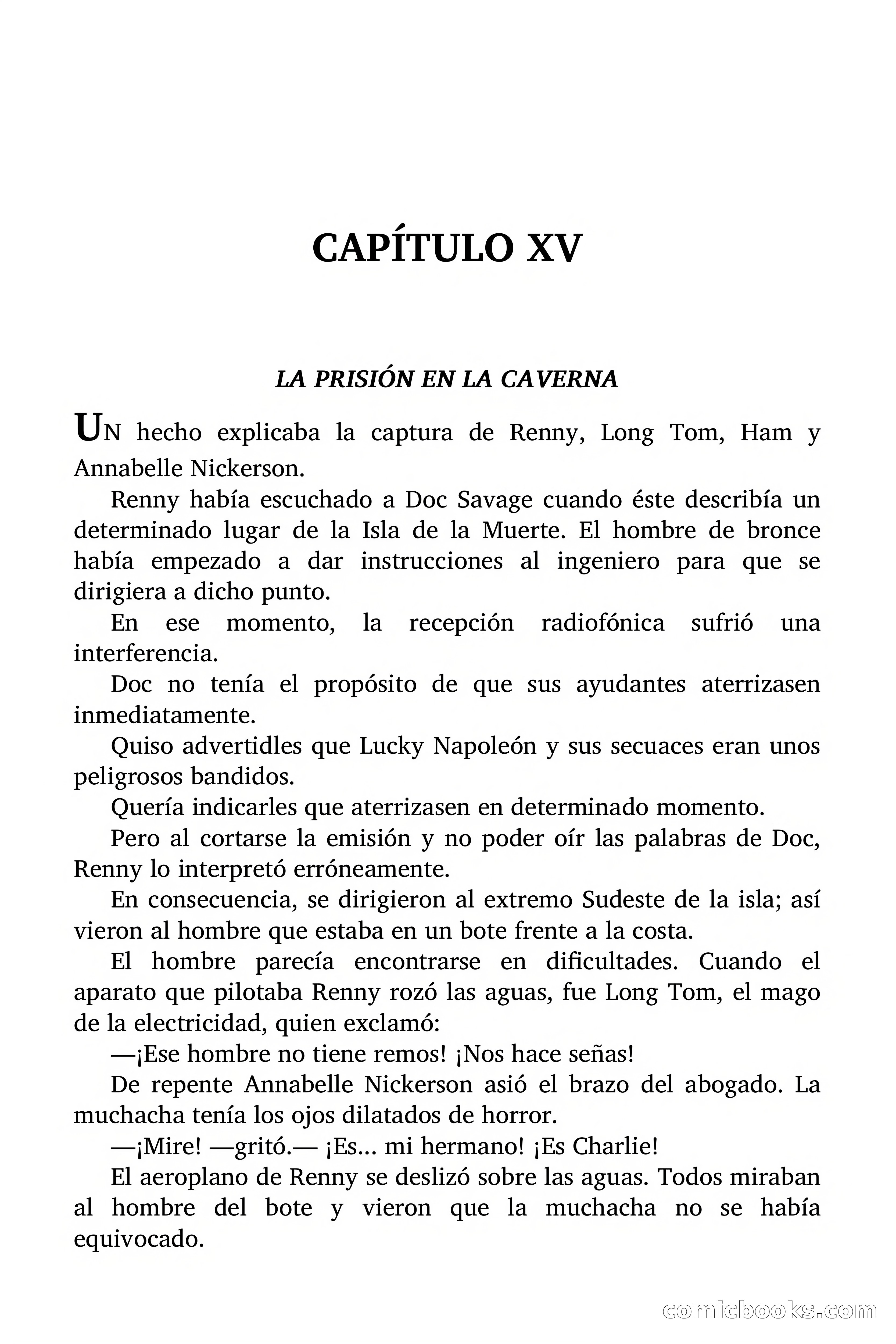 Doc Savage: Herencia diabólica — page 95 of 120