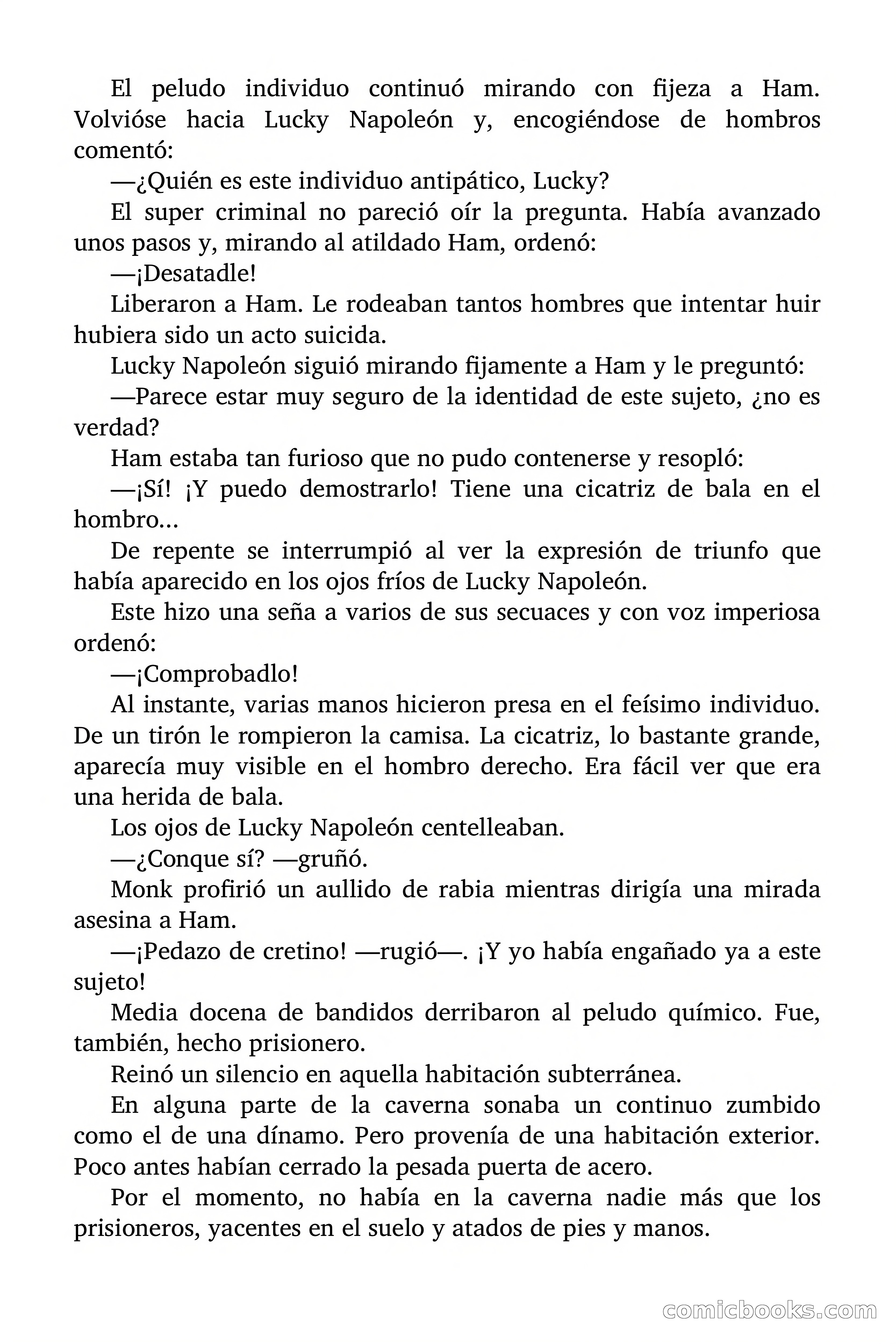 Doc Savage: Herencia diabólica — page 99 of 120