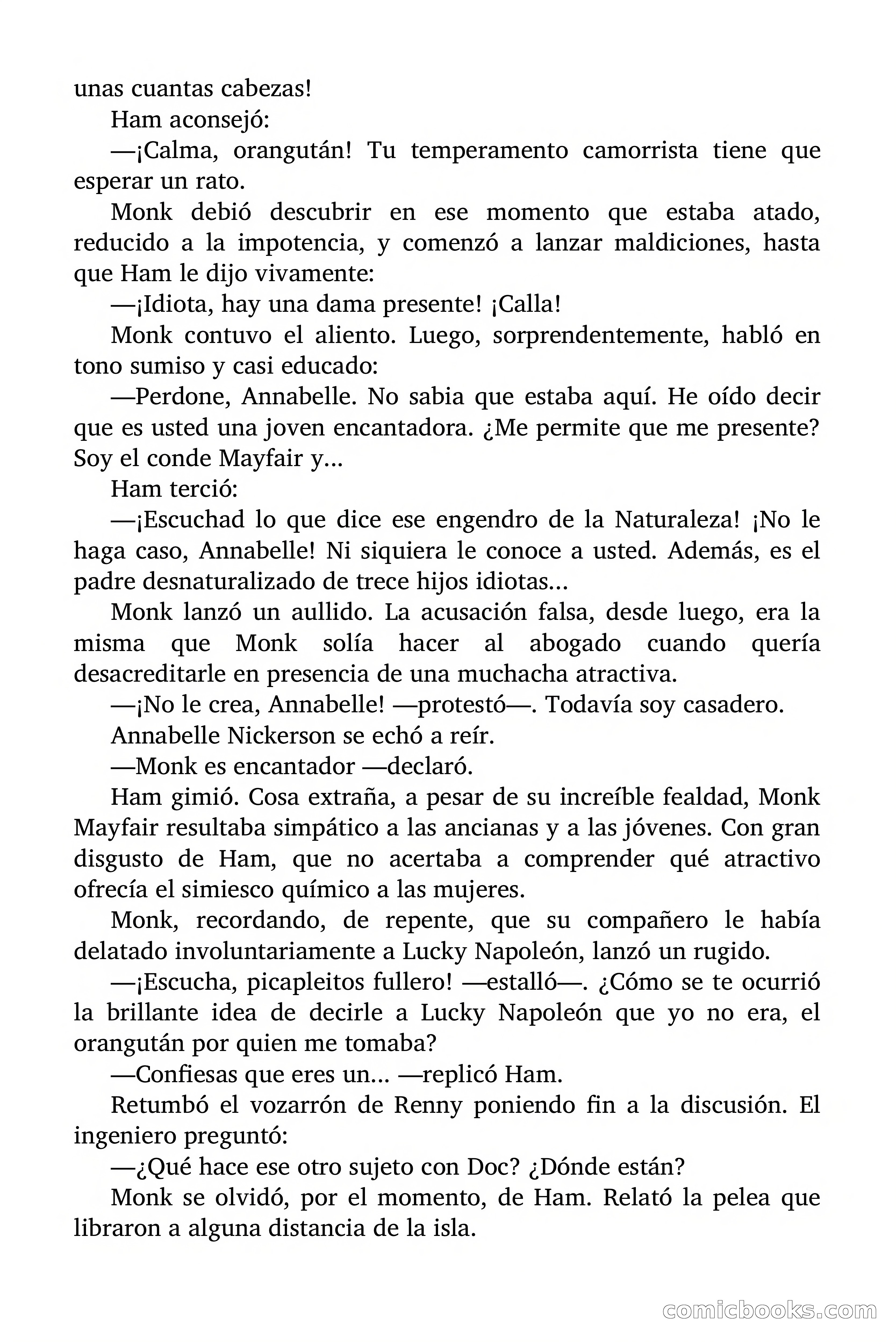Doc Savage: Herencia diabólica — page 101 of 120
