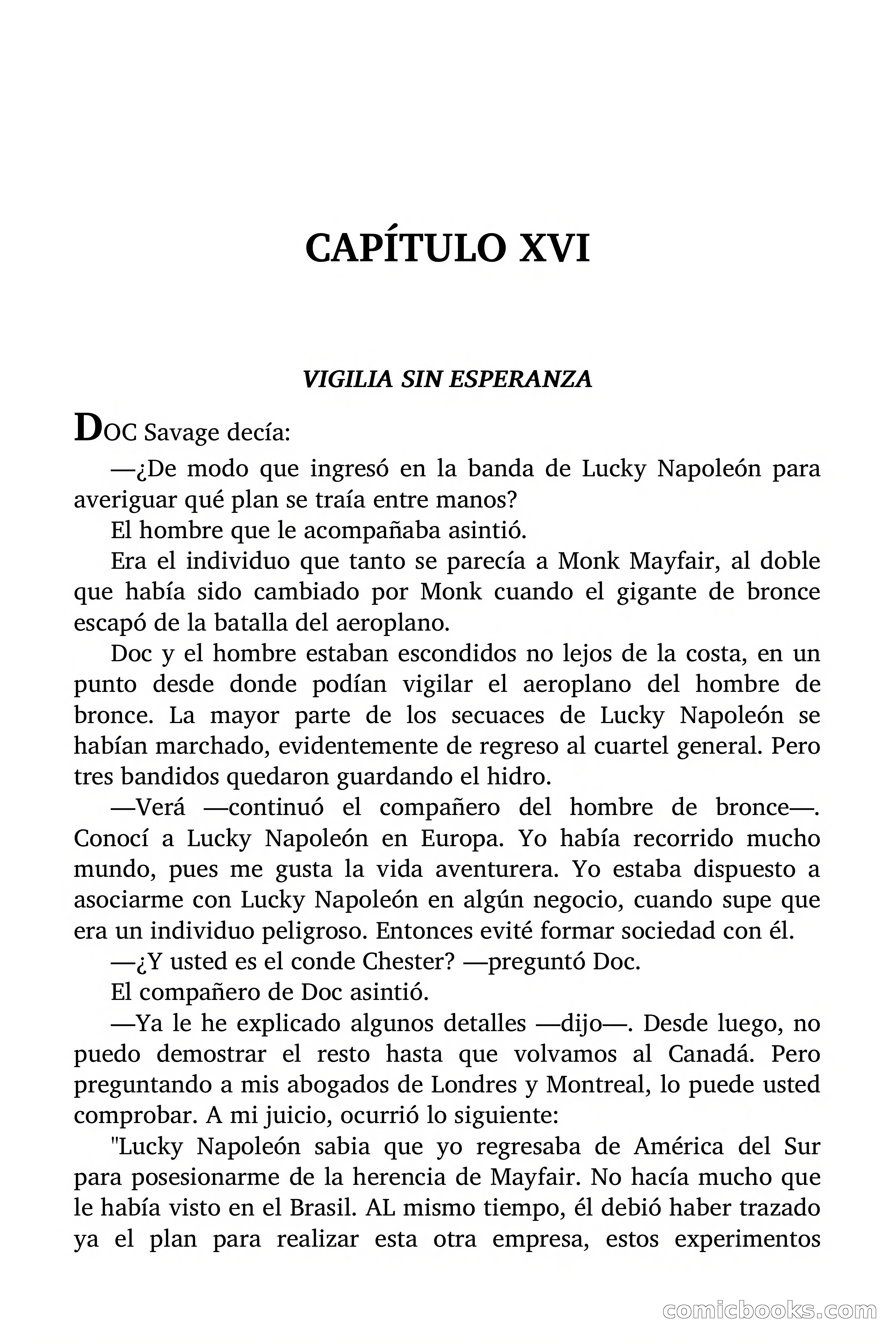 Doc Savage: Herencia diabólica — page 103 of 120