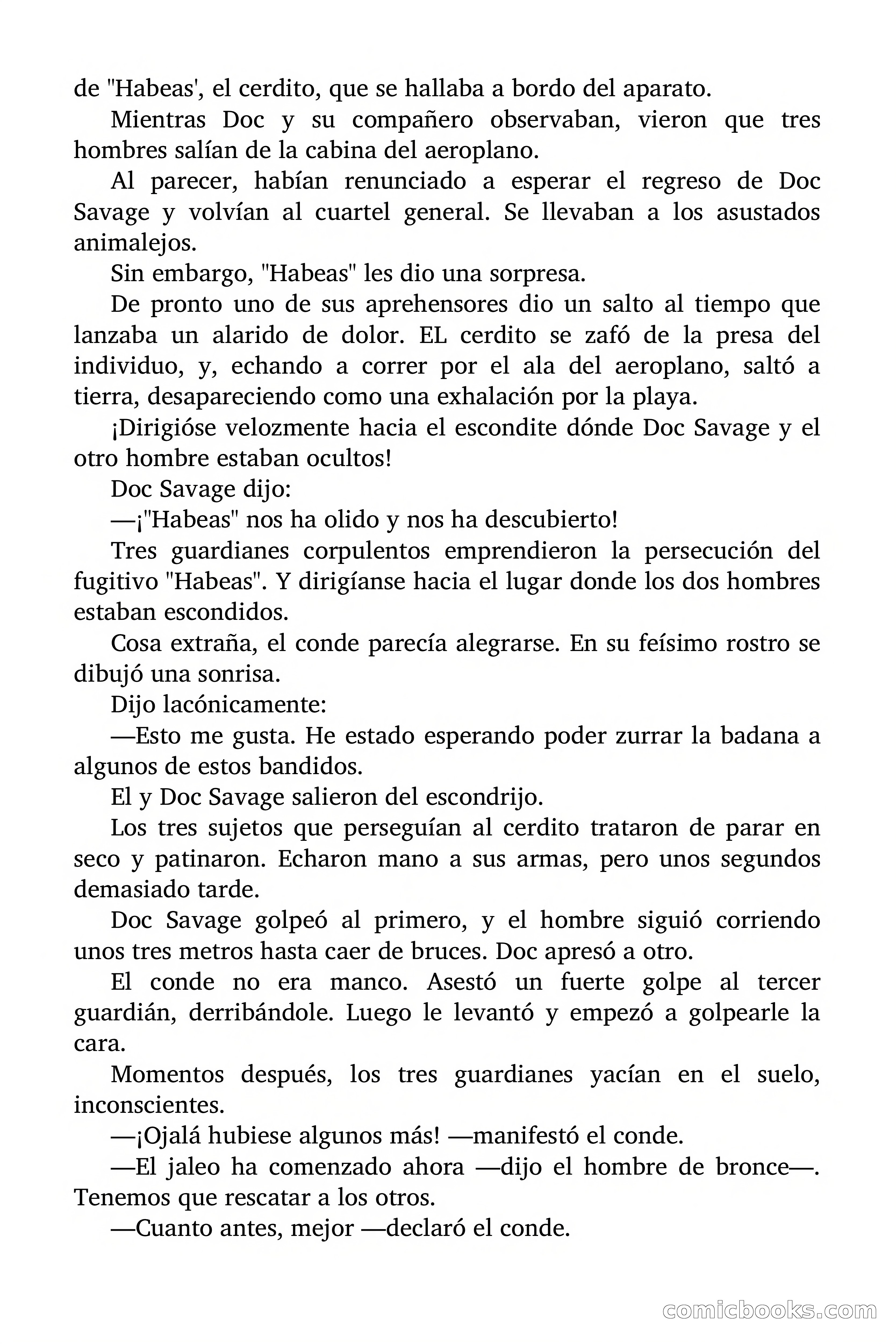 Doc Savage: Herencia diabólica — page 106 of 120