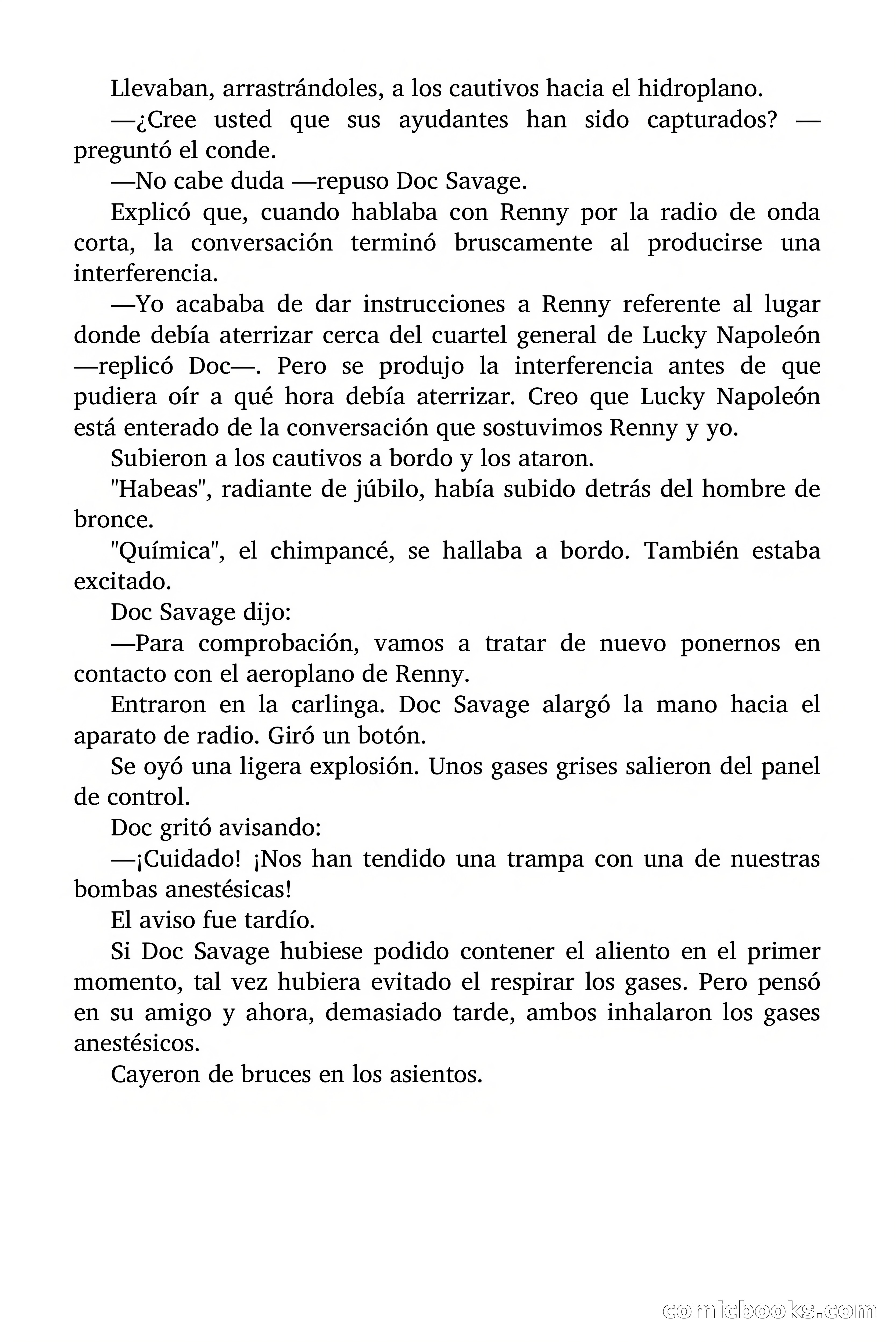 Doc Savage: Herencia diabólica — page 107 of 120