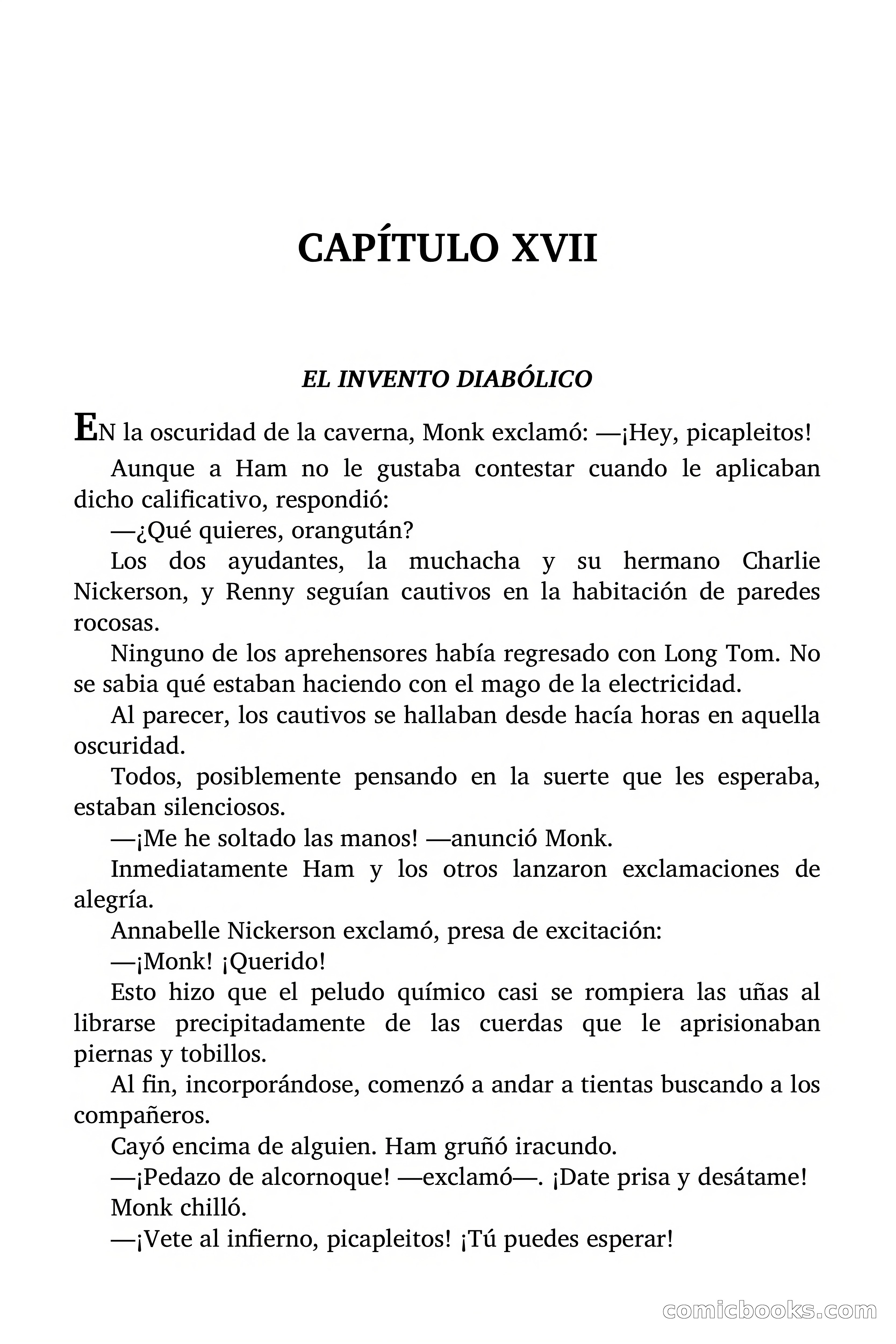 Doc Savage: Herencia diabólica — page 108 of 120