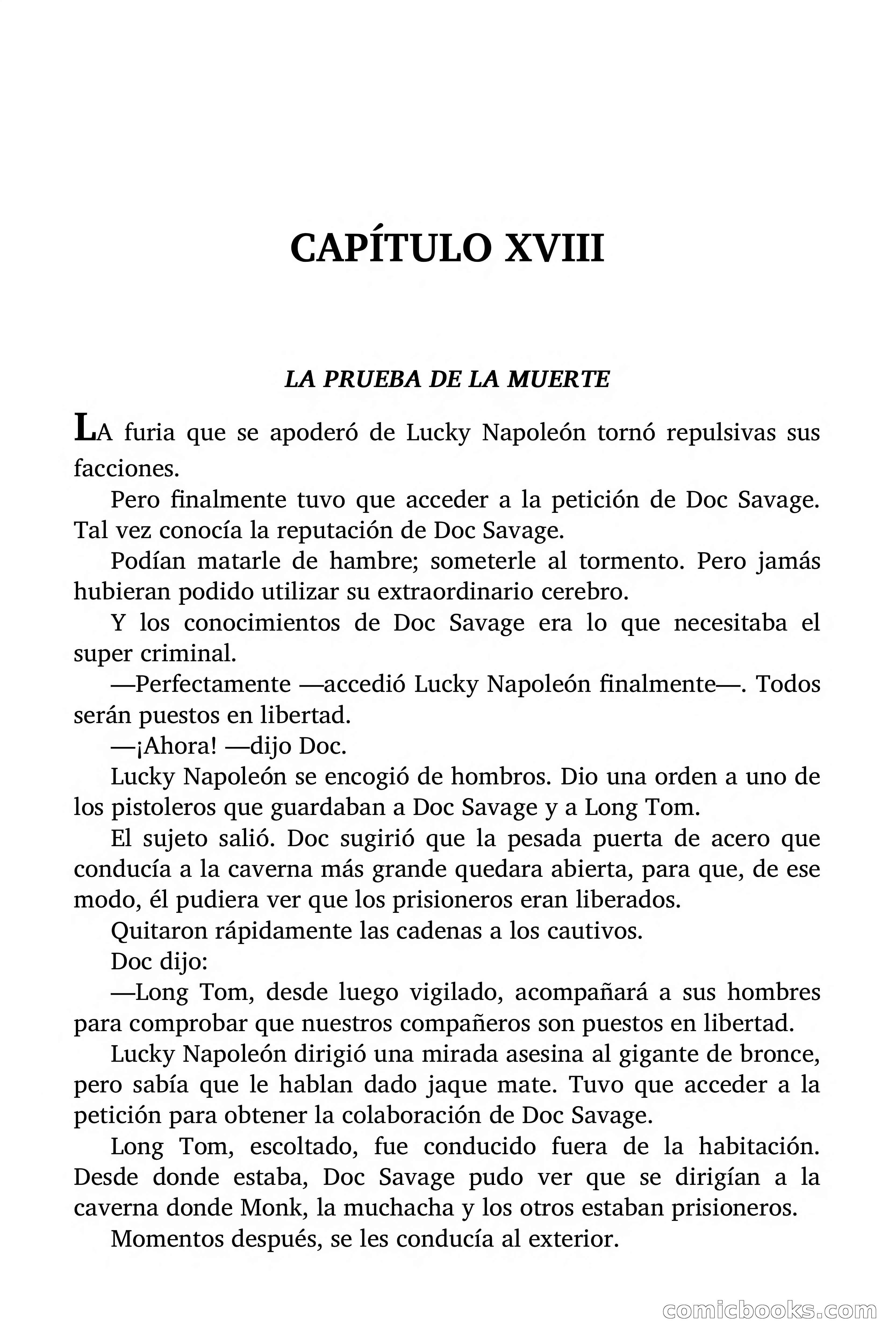 Doc Savage: Herencia diabólica — page 115 of 120