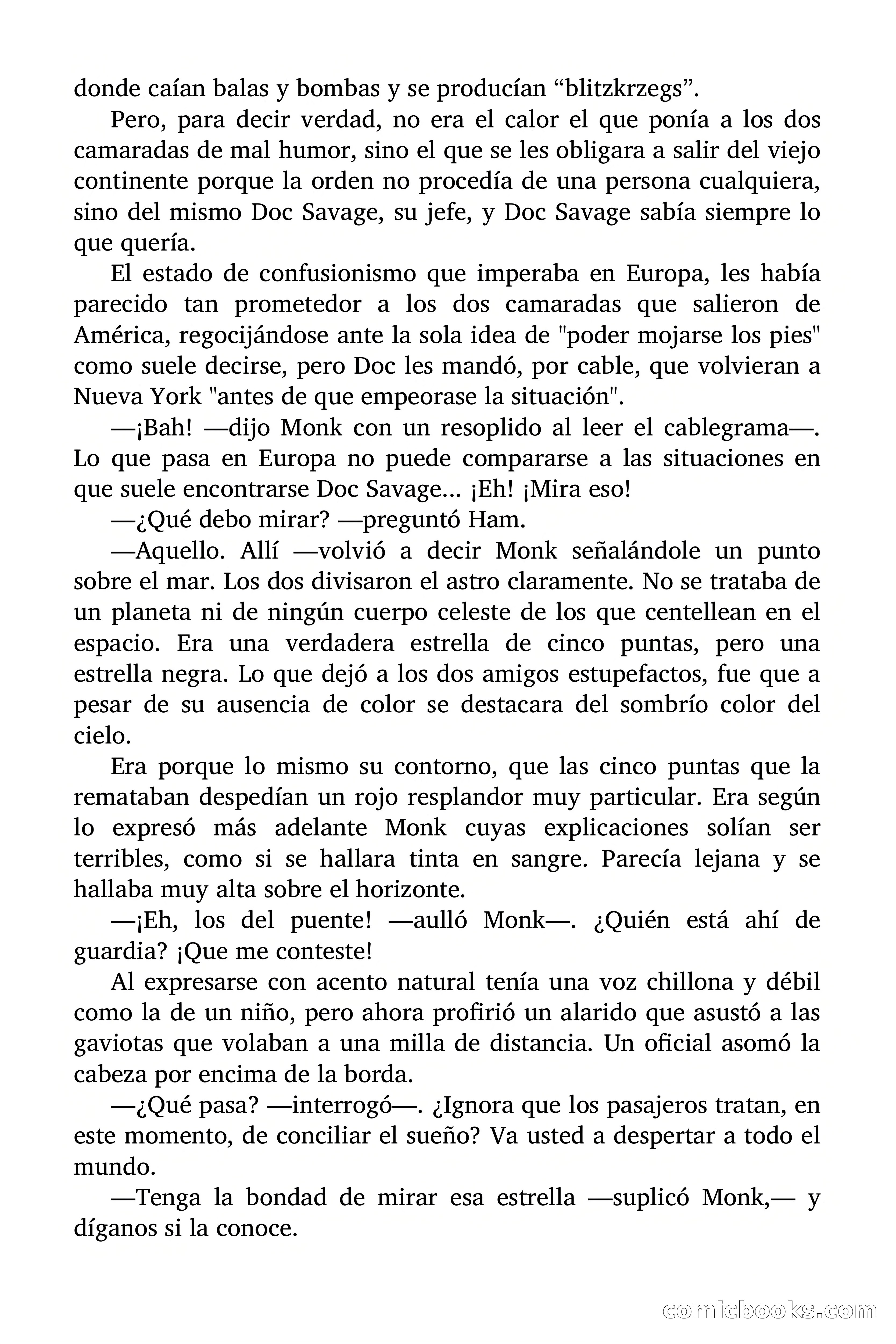 Doc Savage: El Hombre de Oro — page 4 of 137