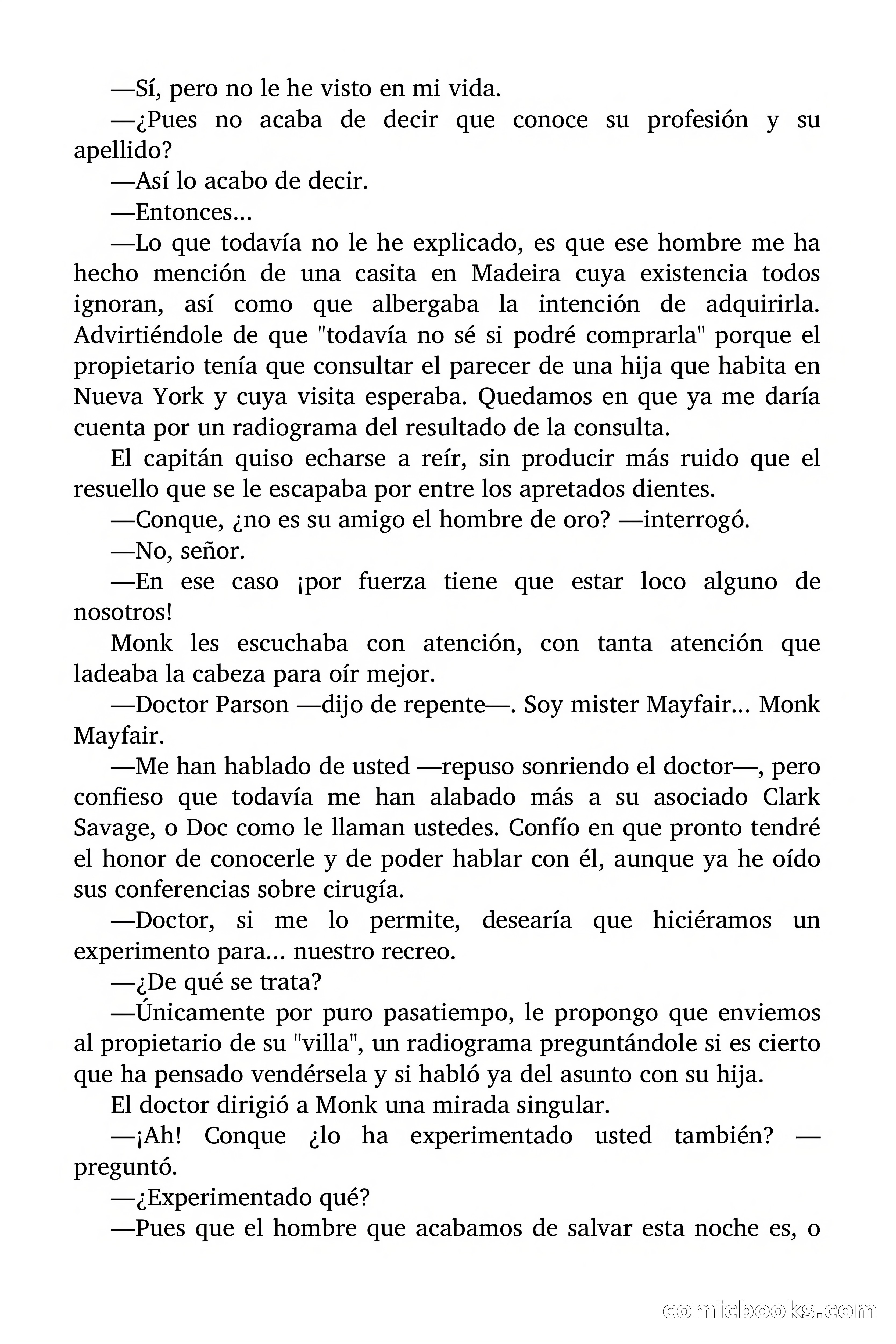 Doc Savage: El Hombre de Oro — page 12 of 137