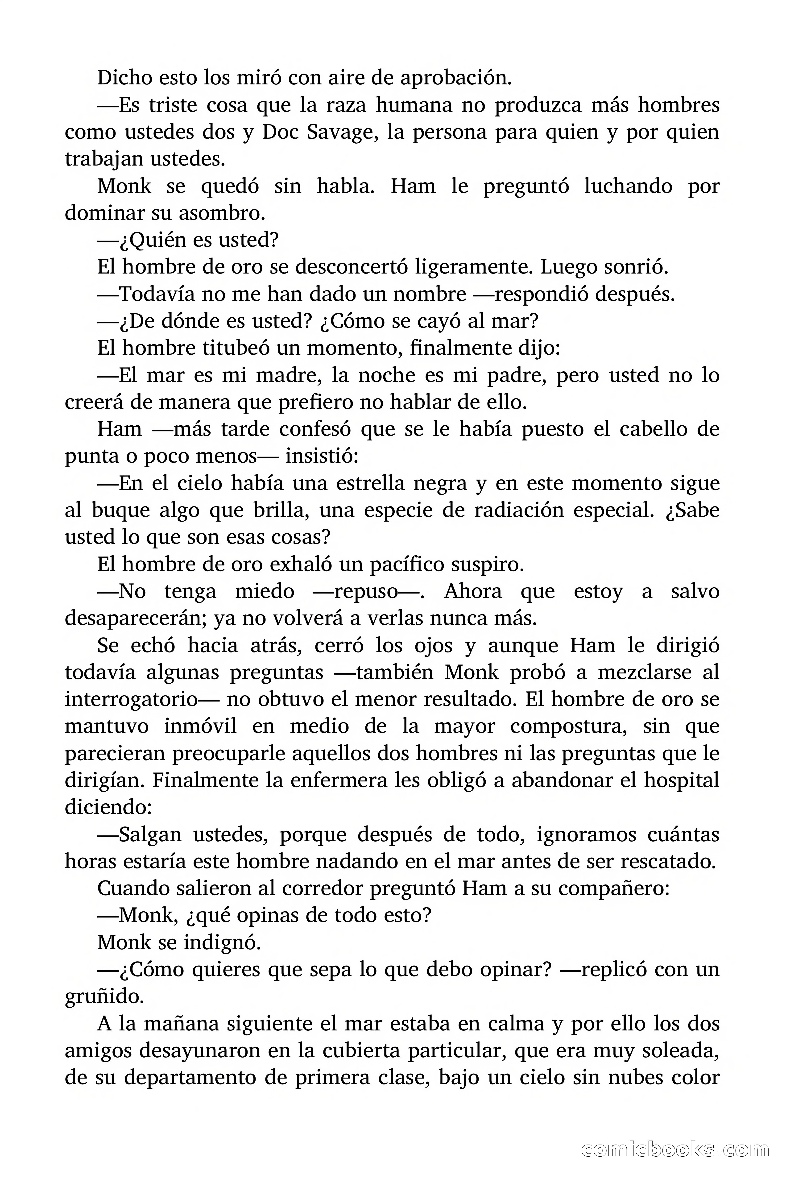 Doc Savage: El Hombre de Oro — page 14 of 137