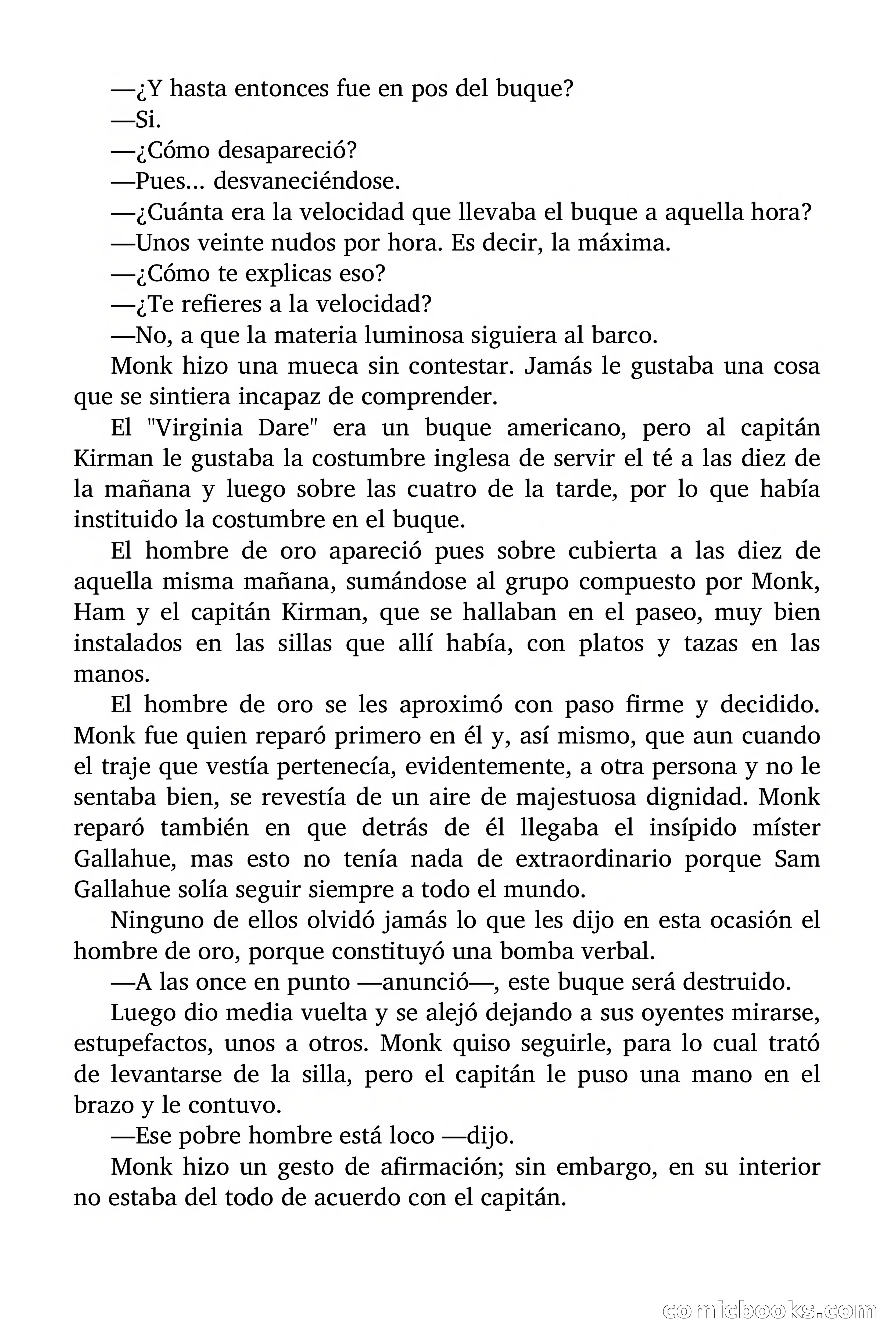 Doc Savage: El Hombre de Oro — page 16 of 137