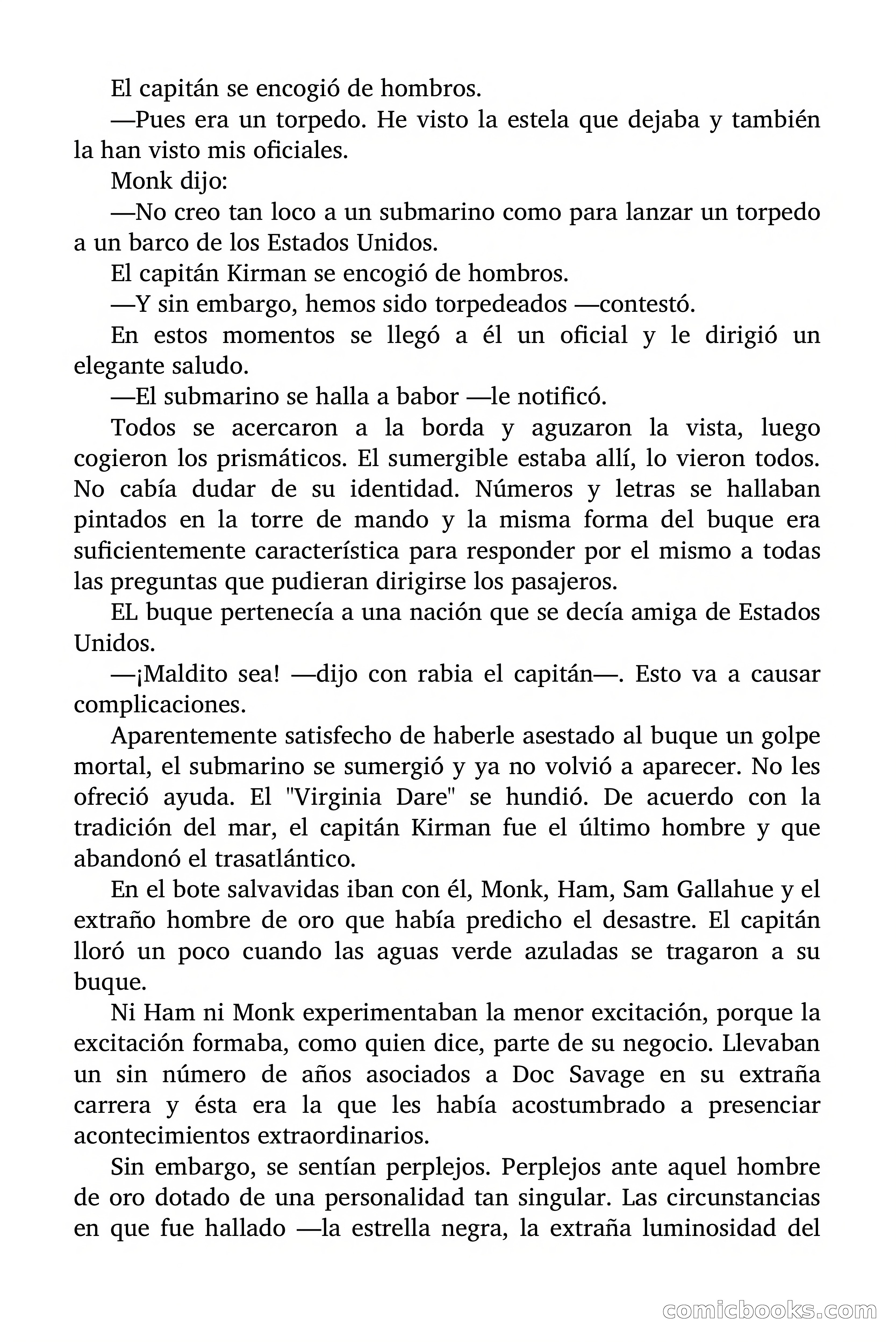 Doc Savage: El Hombre de Oro — page 18 of 137