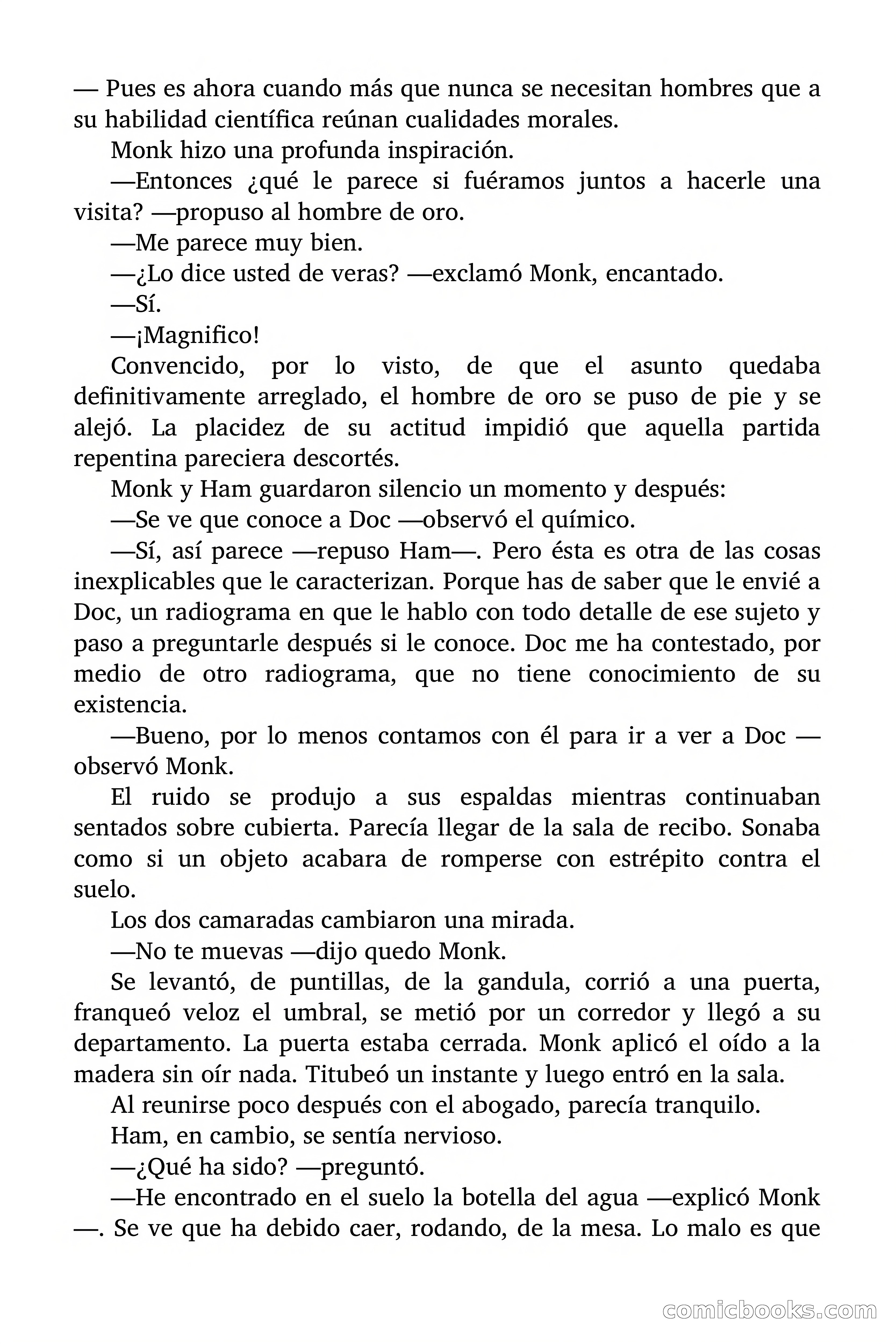 Doc Savage: El Hombre de Oro — page 30 of 137