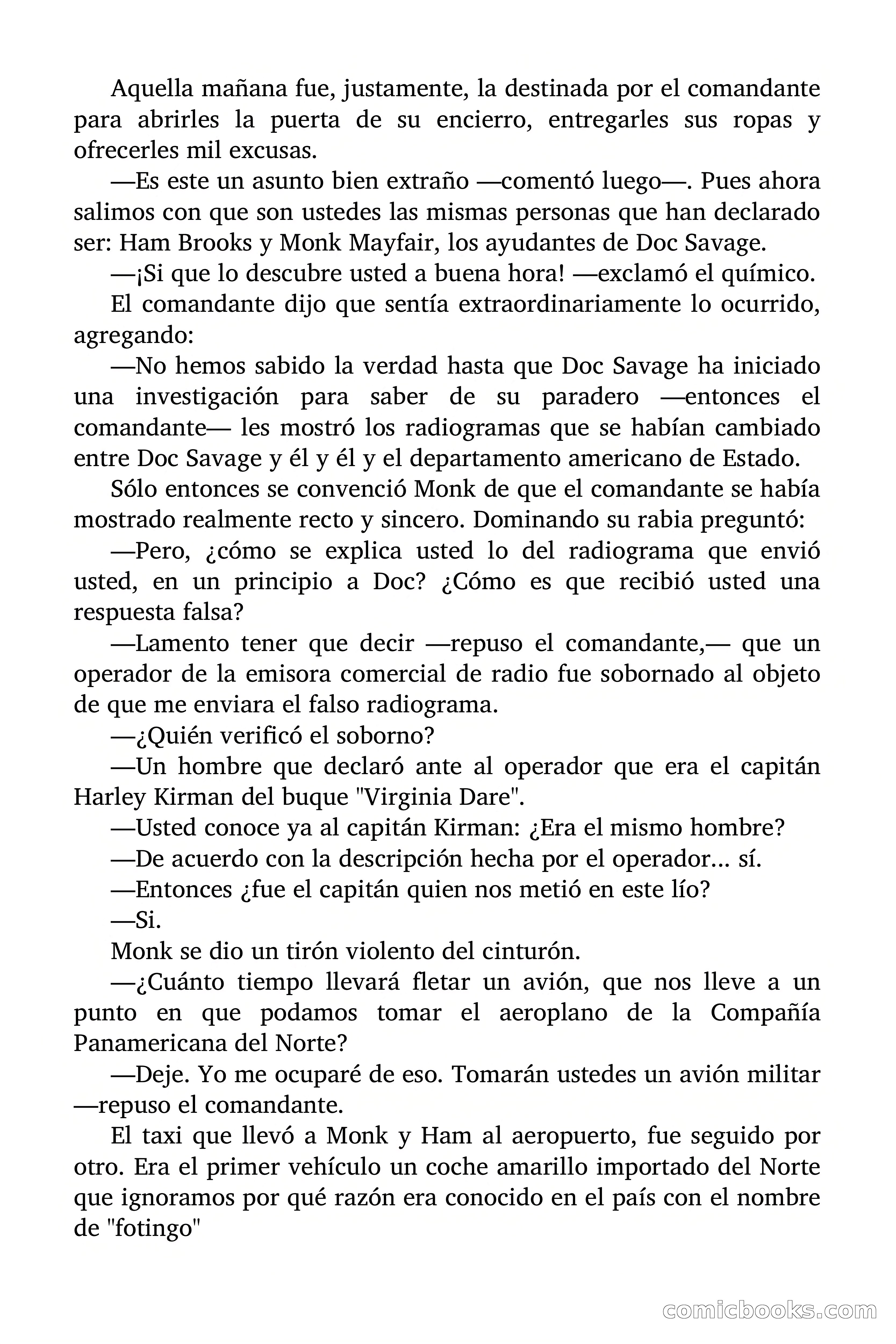 Doc Savage: El Hombre de Oro — page 39 of 137