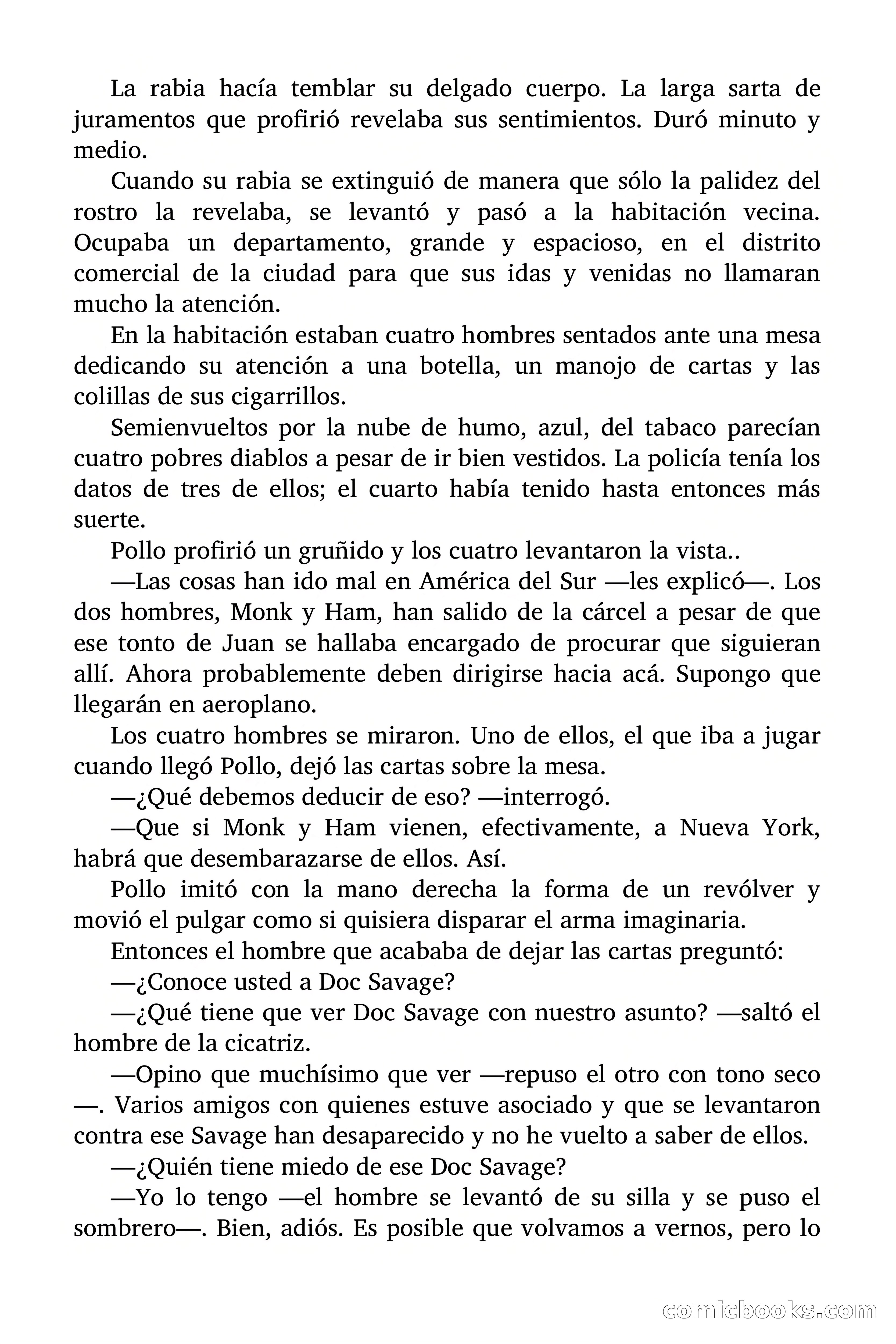 Doc Savage: El Hombre de Oro — page 41 of 137