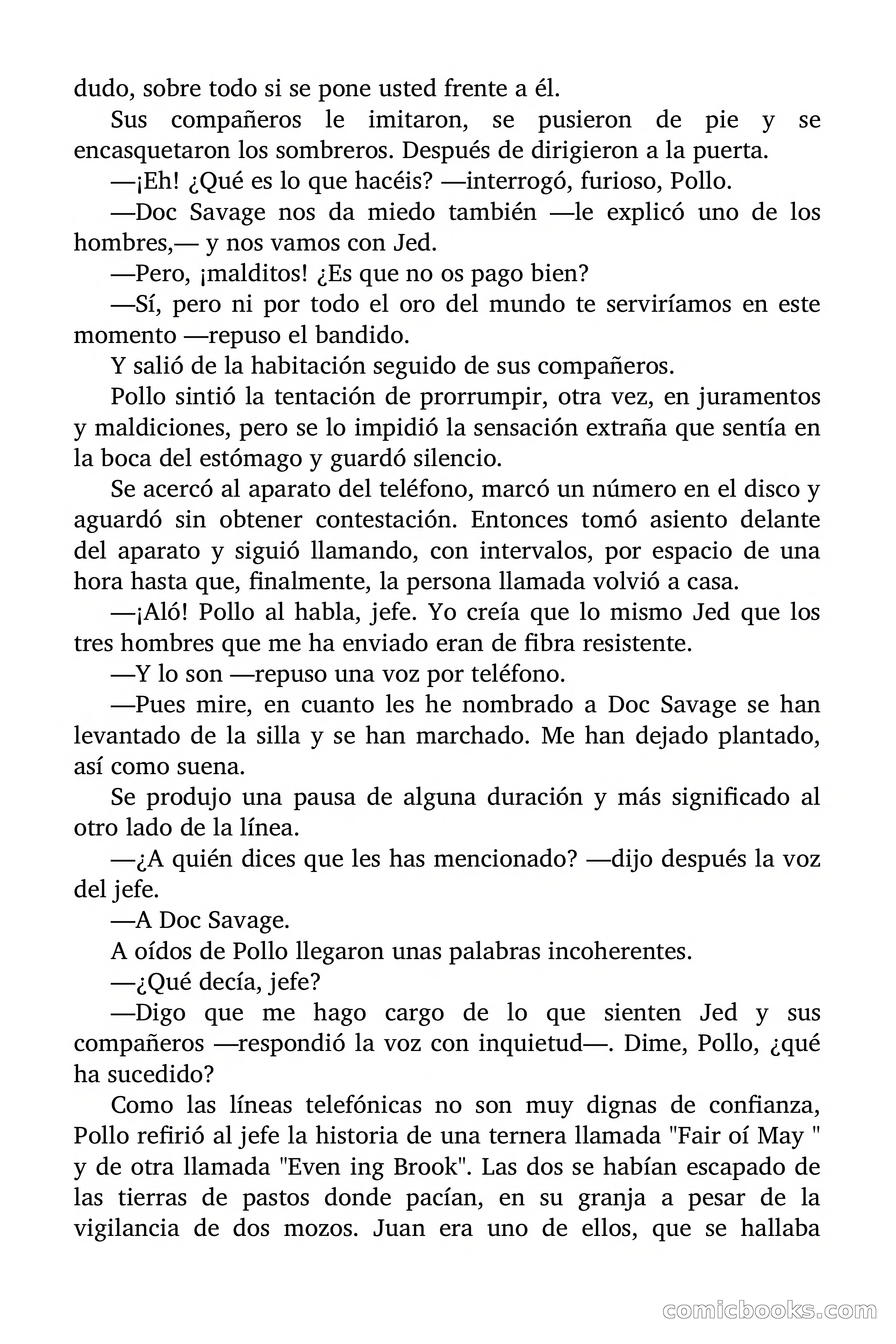 Doc Savage: El Hombre de Oro — page 42 of 137