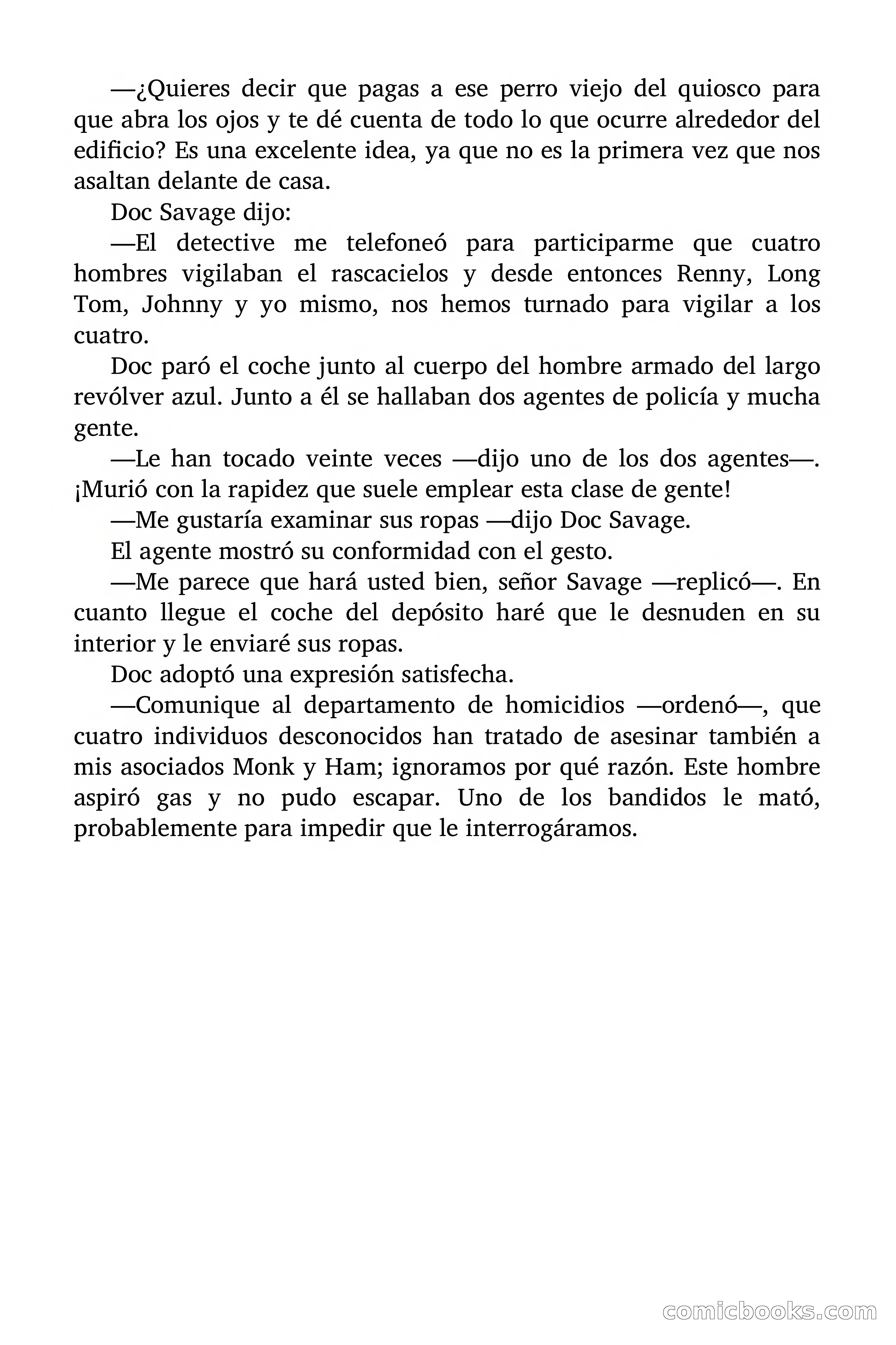 Doc Savage: El Hombre de Oro — page 51 of 137