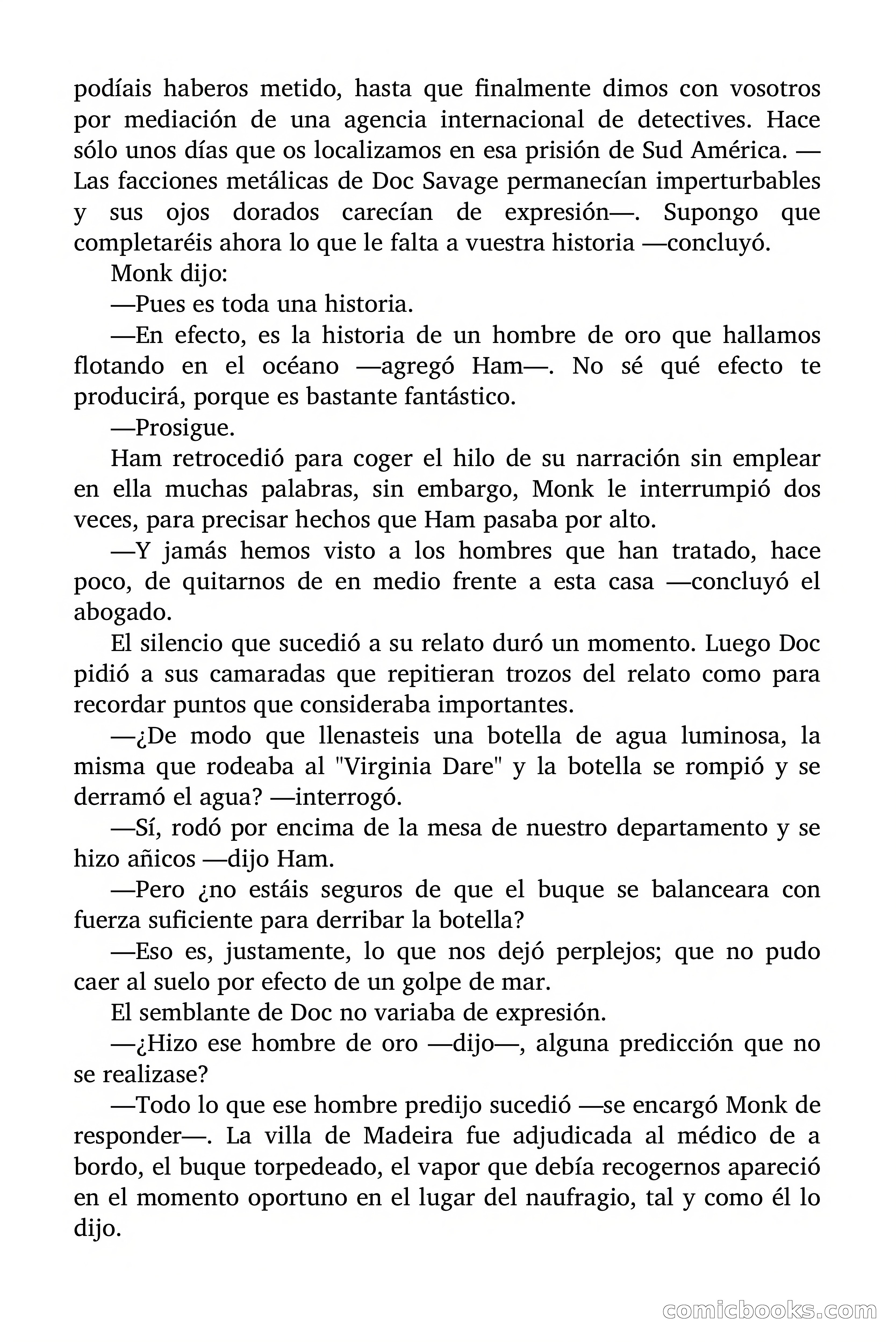Doc Savage: El Hombre de Oro — page 53 of 137