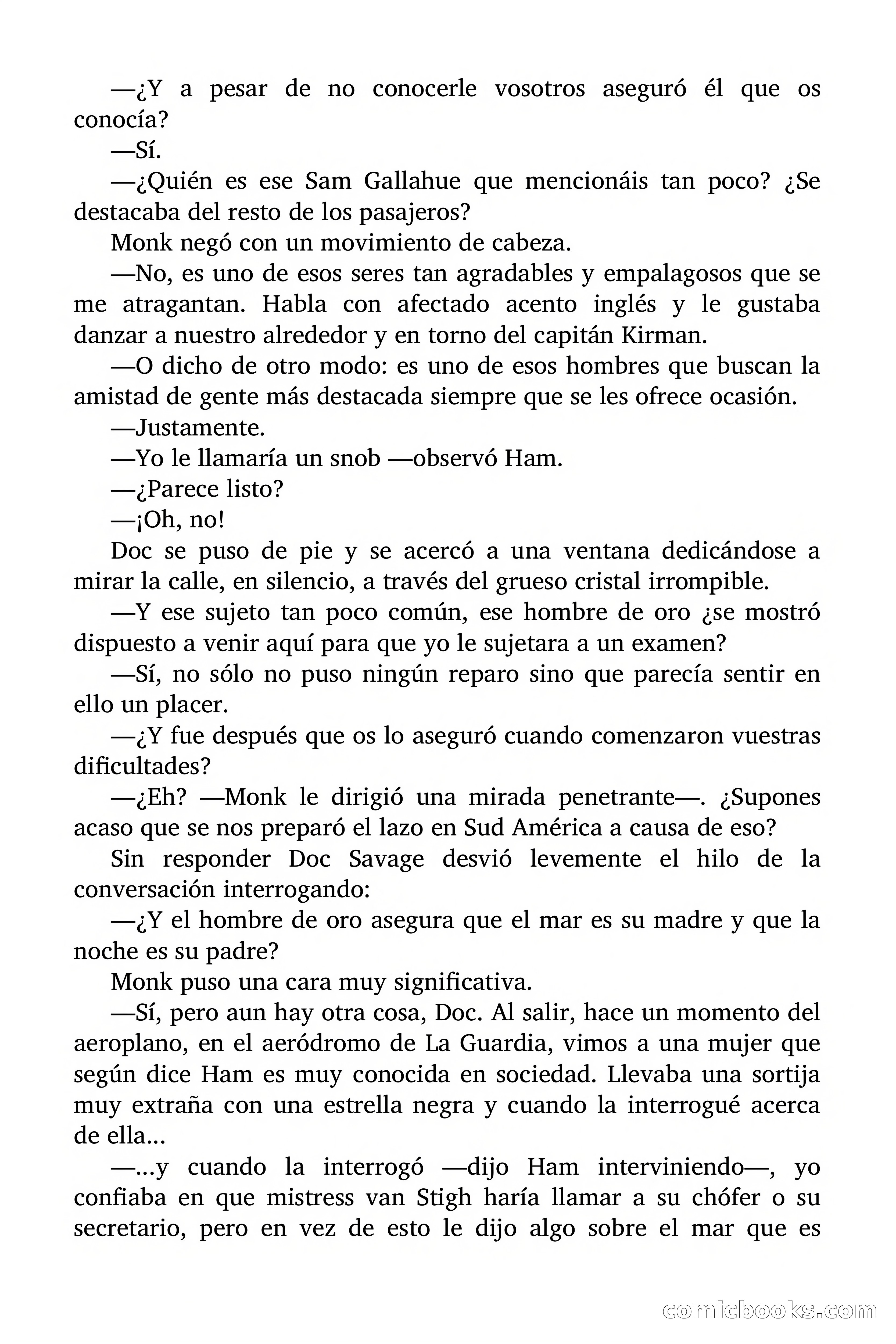 Doc Savage: El Hombre de Oro — page 54 of 137