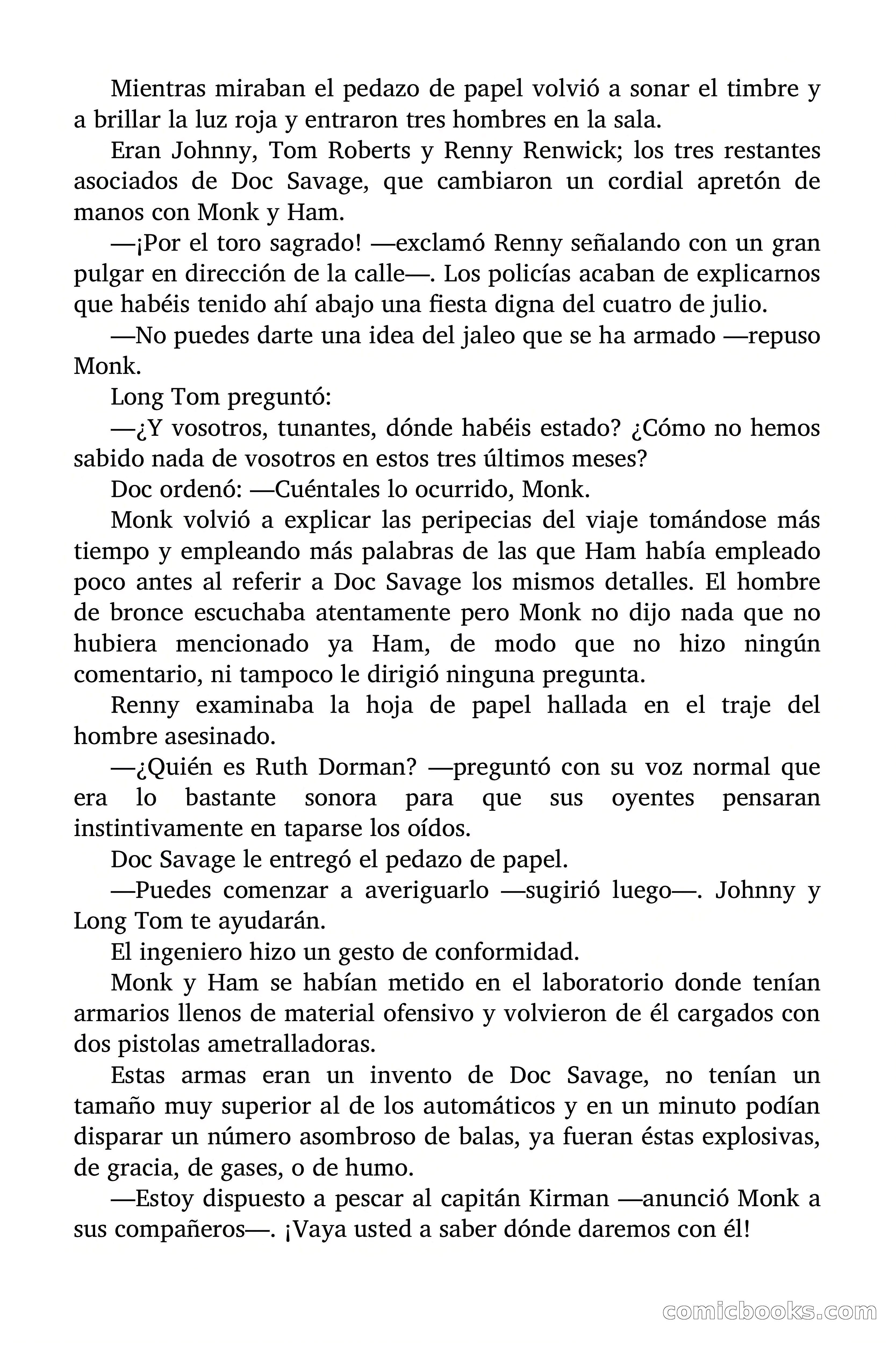 Doc Savage: El Hombre de Oro — page 56 of 137