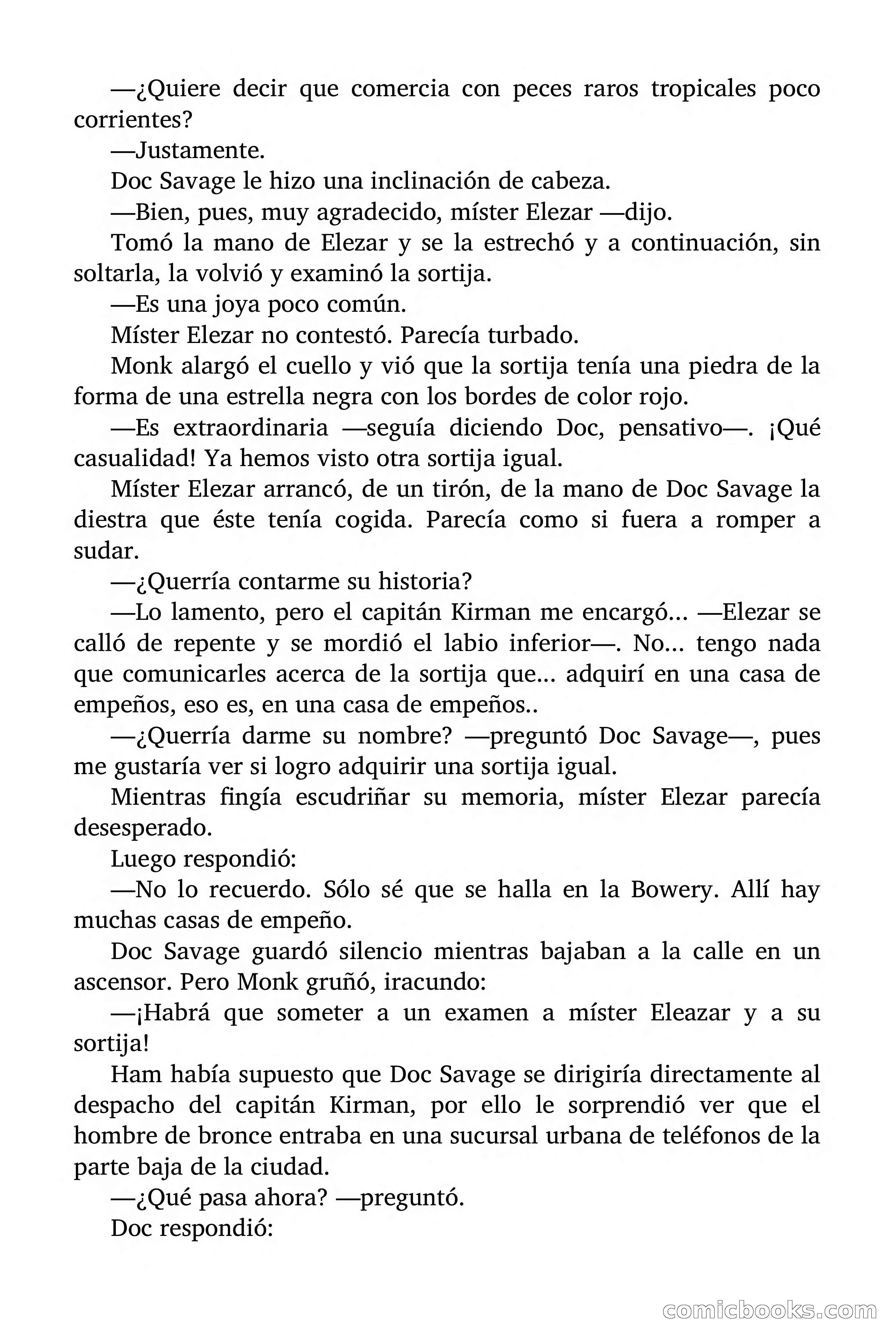 Doc Savage: El Hombre de Oro — page 59 of 137