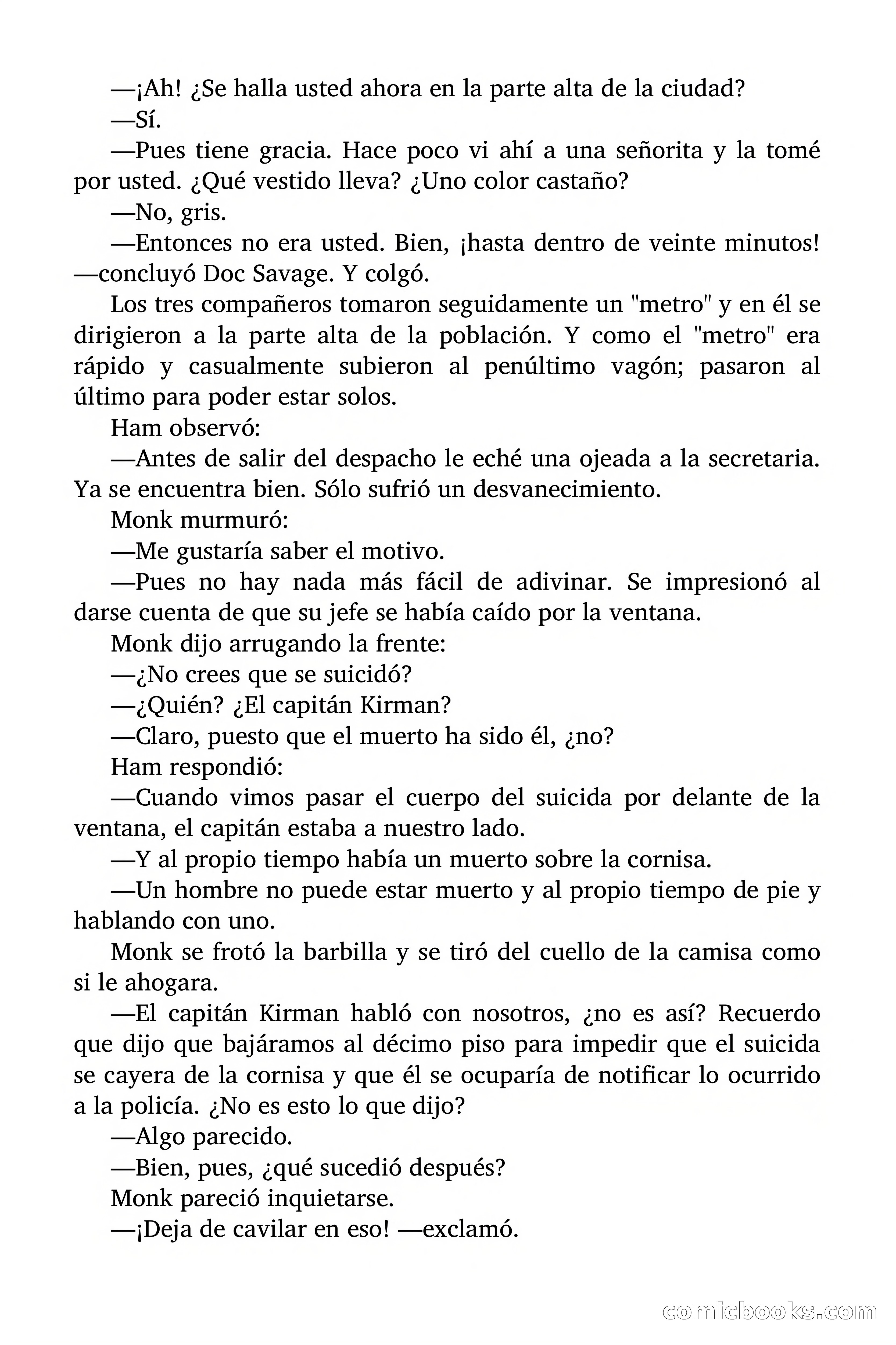 Doc Savage: El Hombre de Oro — page 71 of 137