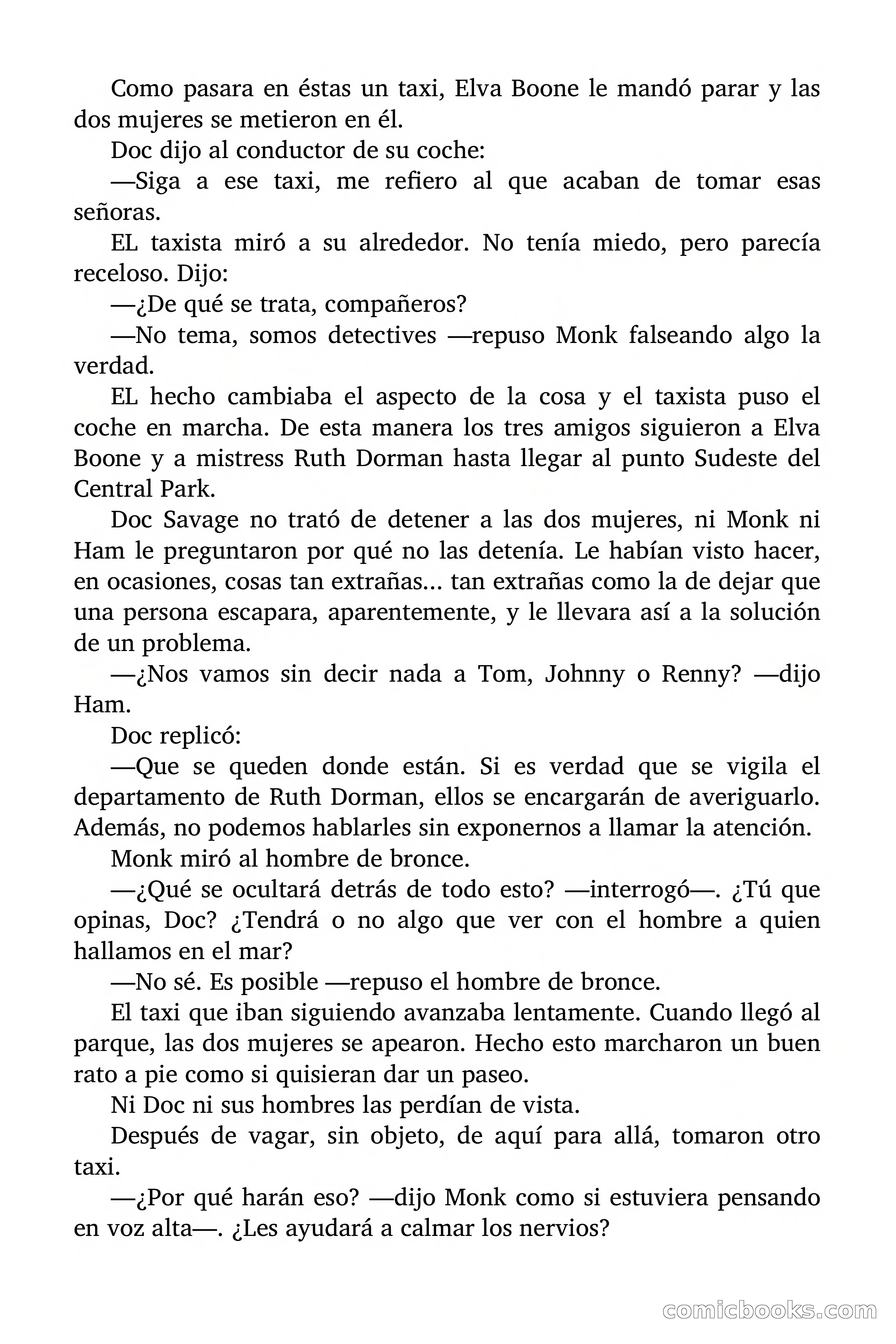 Doc Savage: El Hombre de Oro — page 81 of 137