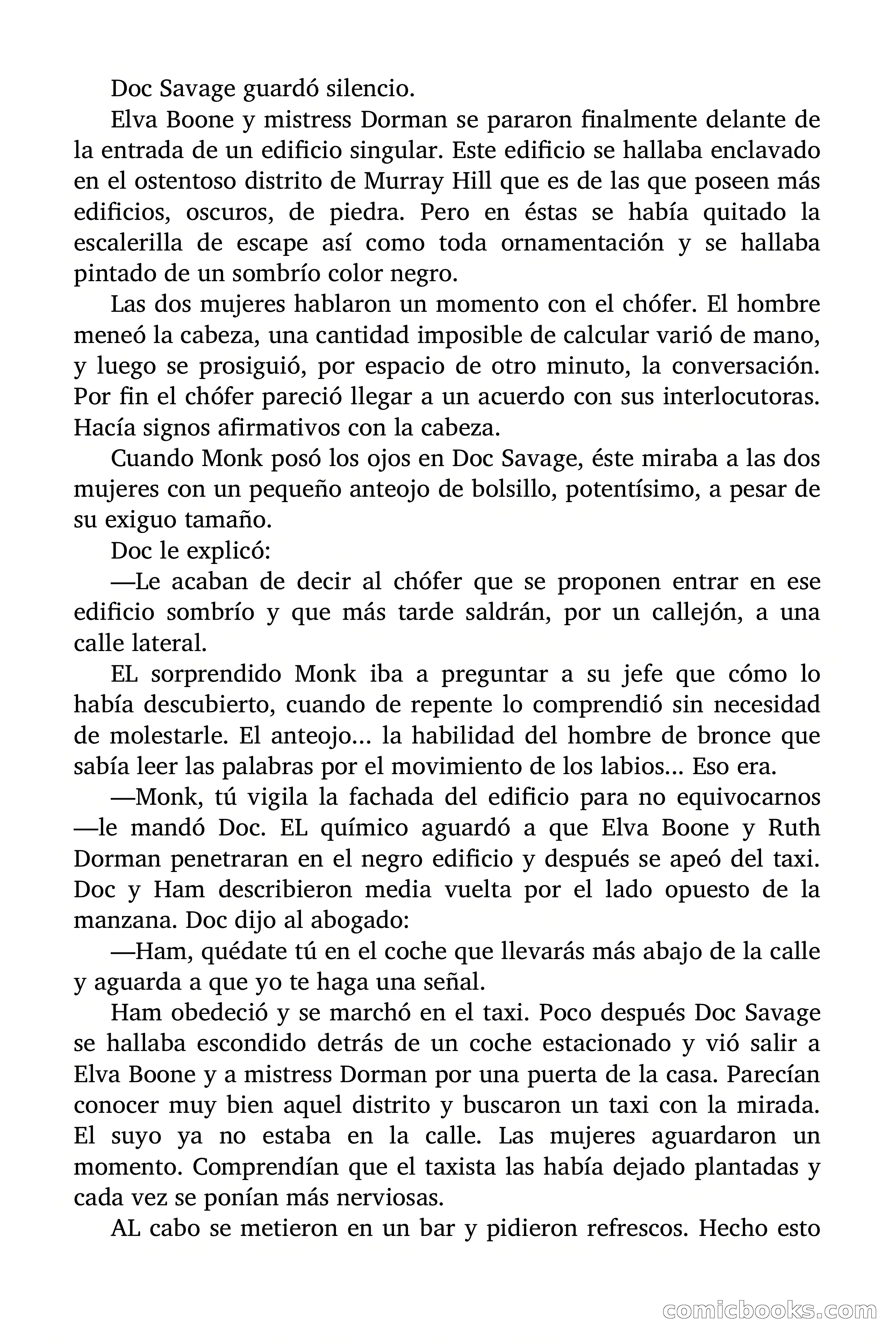 Doc Savage: El Hombre de Oro — page 82 of 137