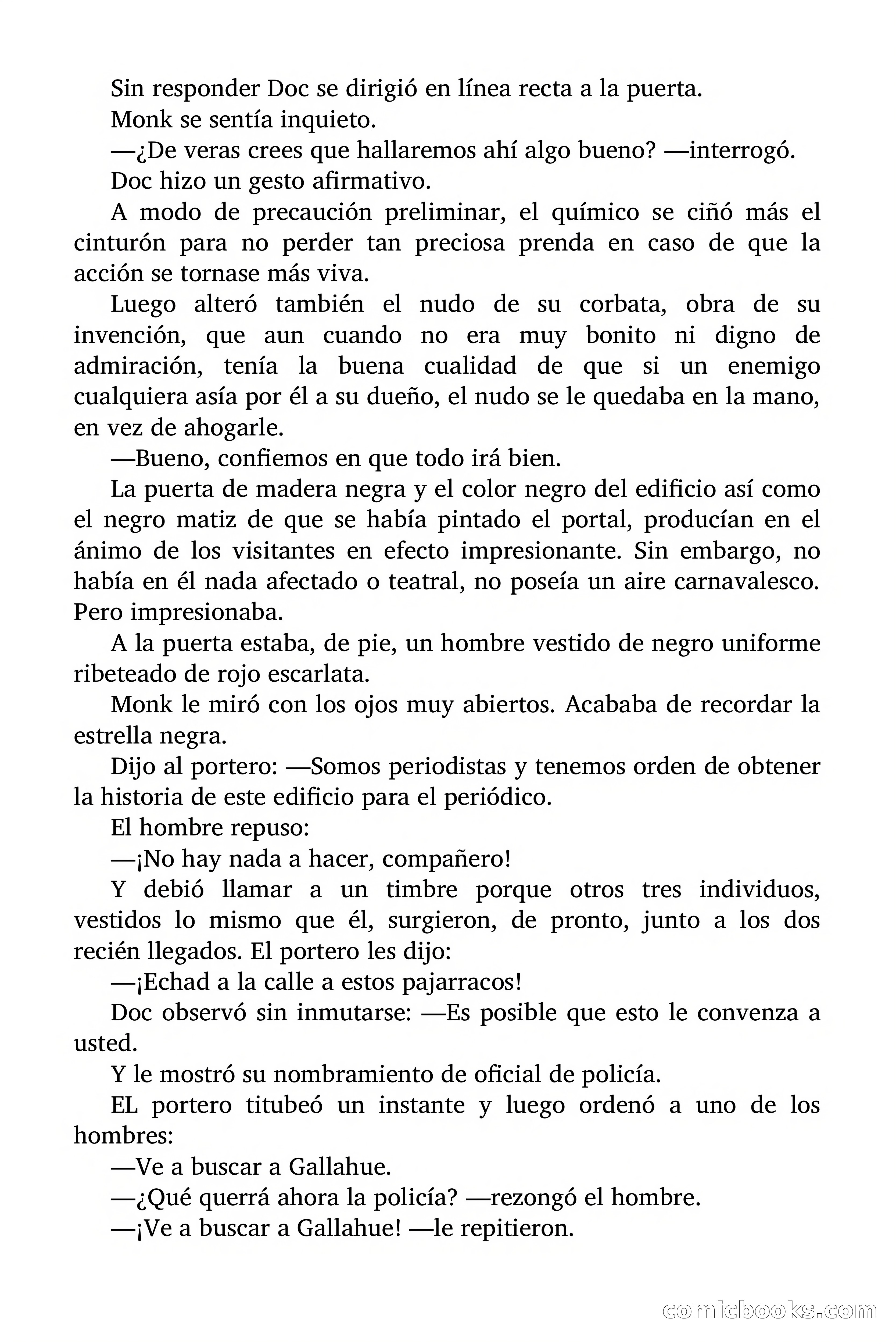 Doc Savage: El Hombre de Oro — page 86 of 137