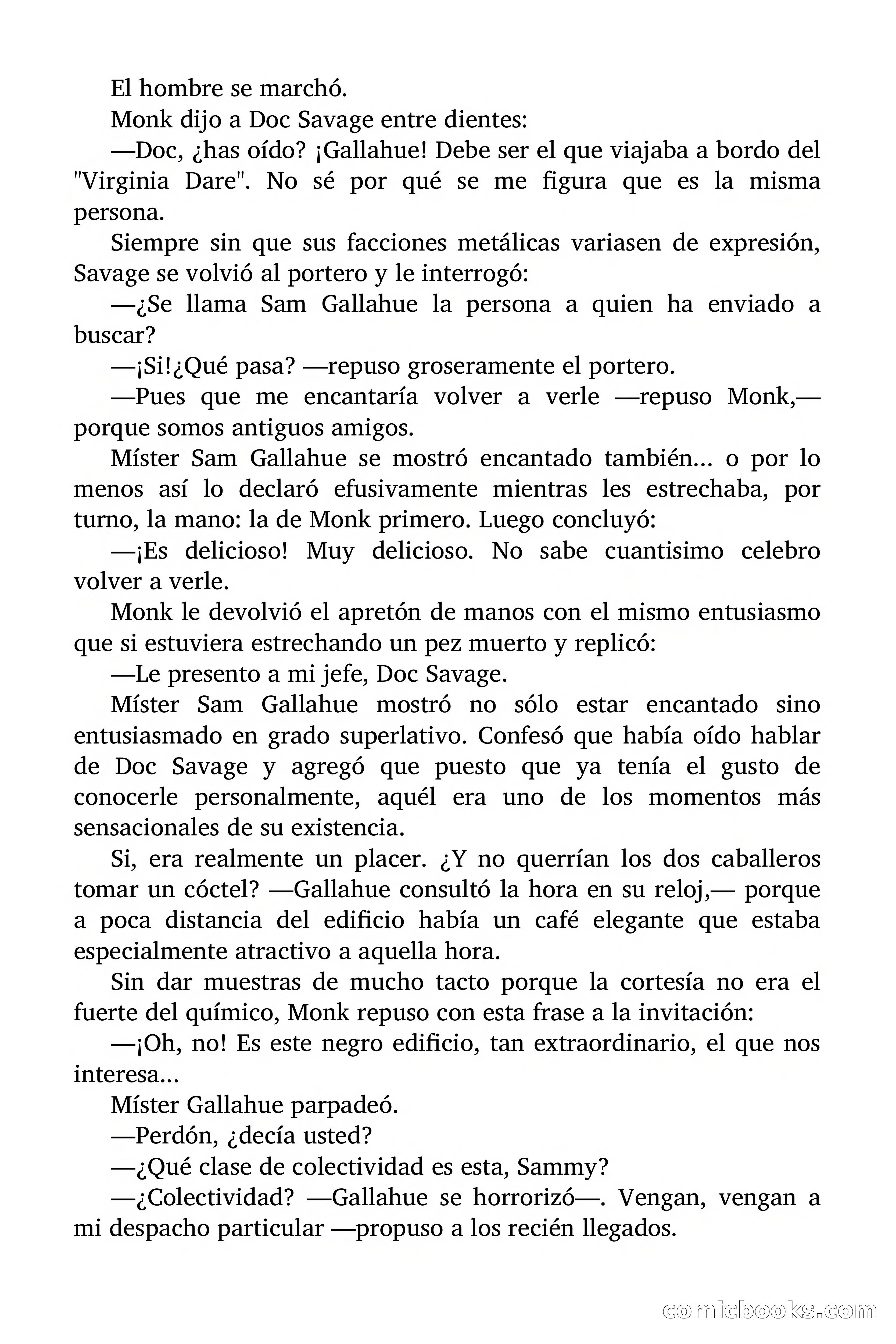 Doc Savage: El Hombre de Oro — page 87 of 137