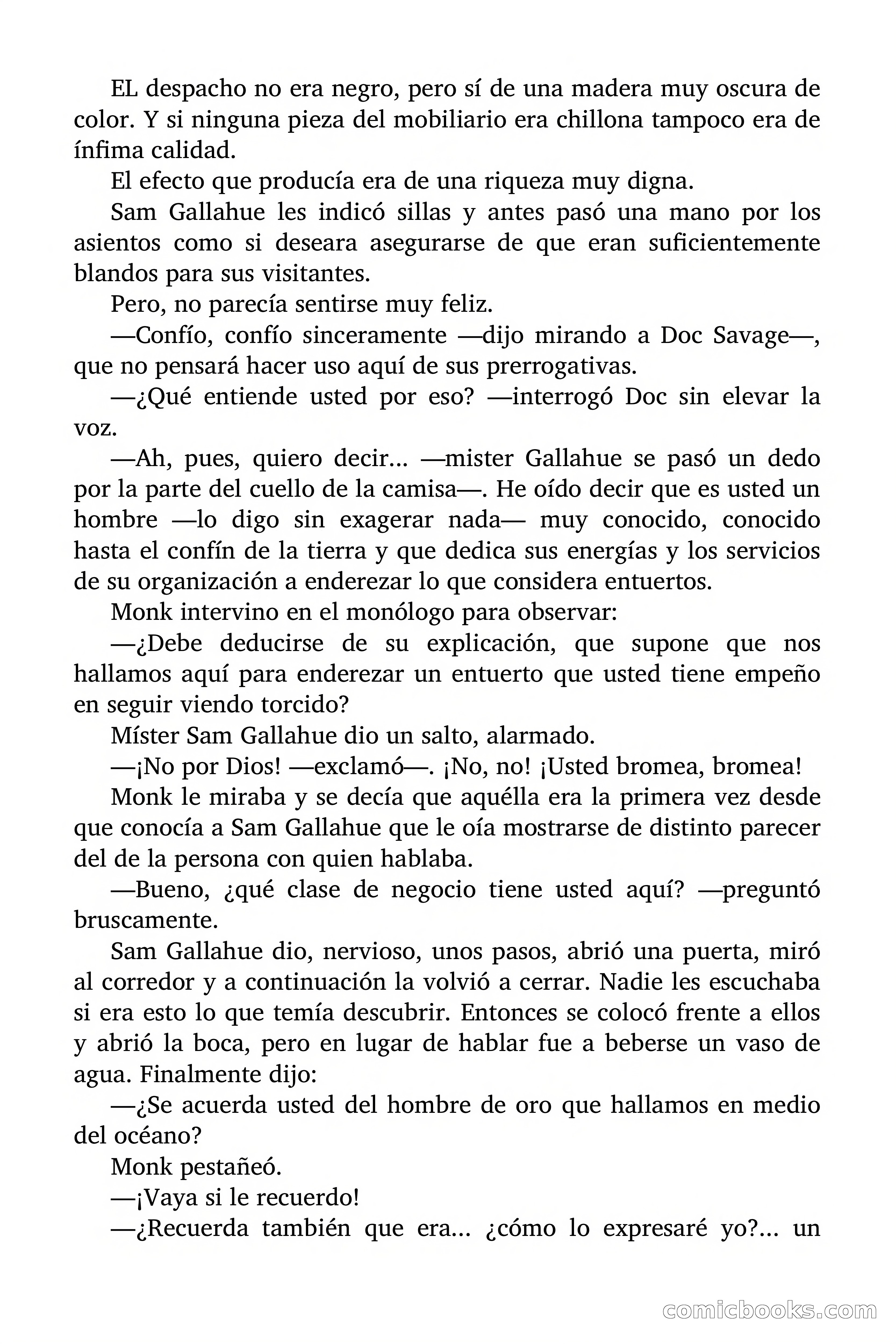 Doc Savage: El Hombre de Oro — page 88 of 137