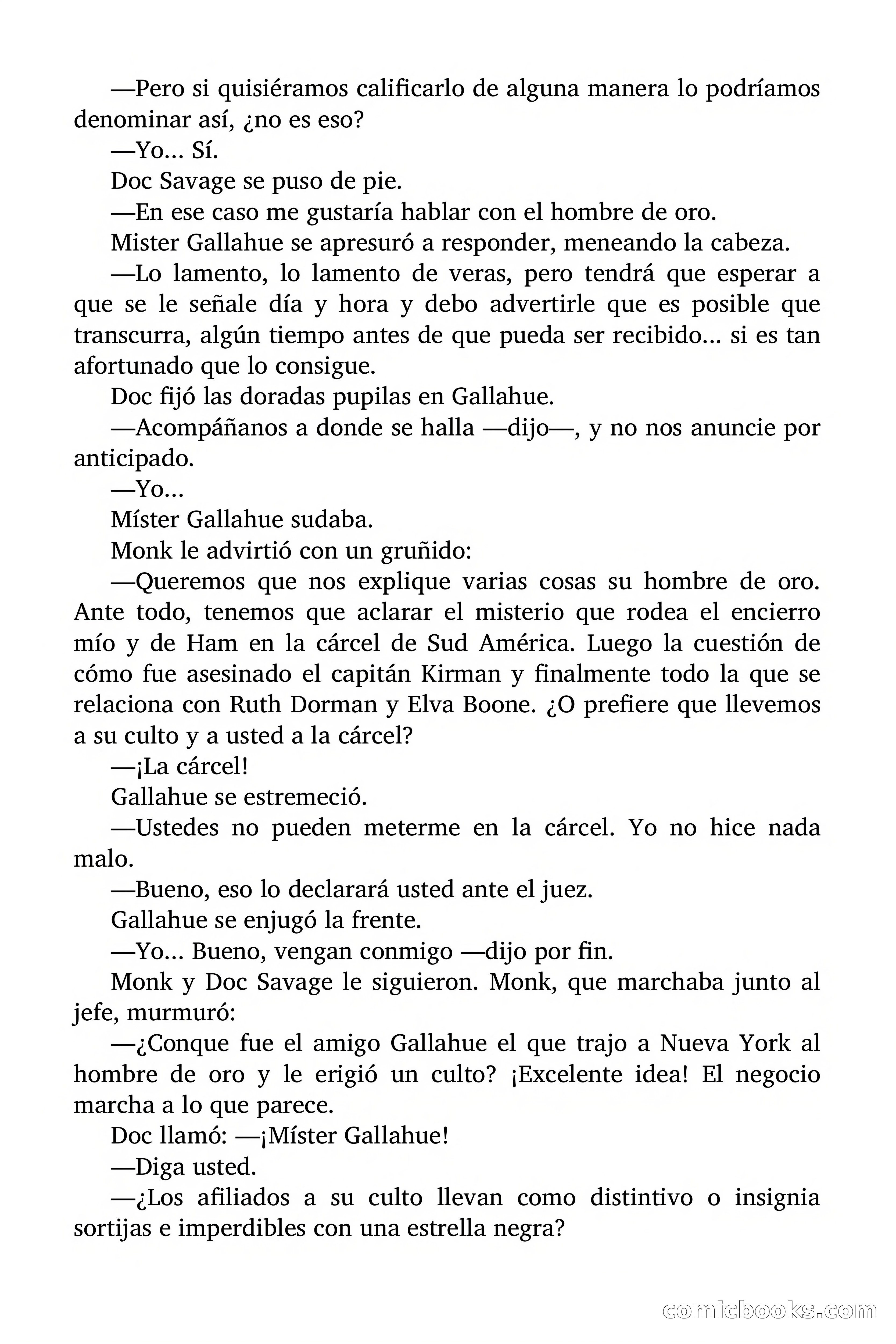 Doc Savage: El Hombre de Oro — page 90 of 137