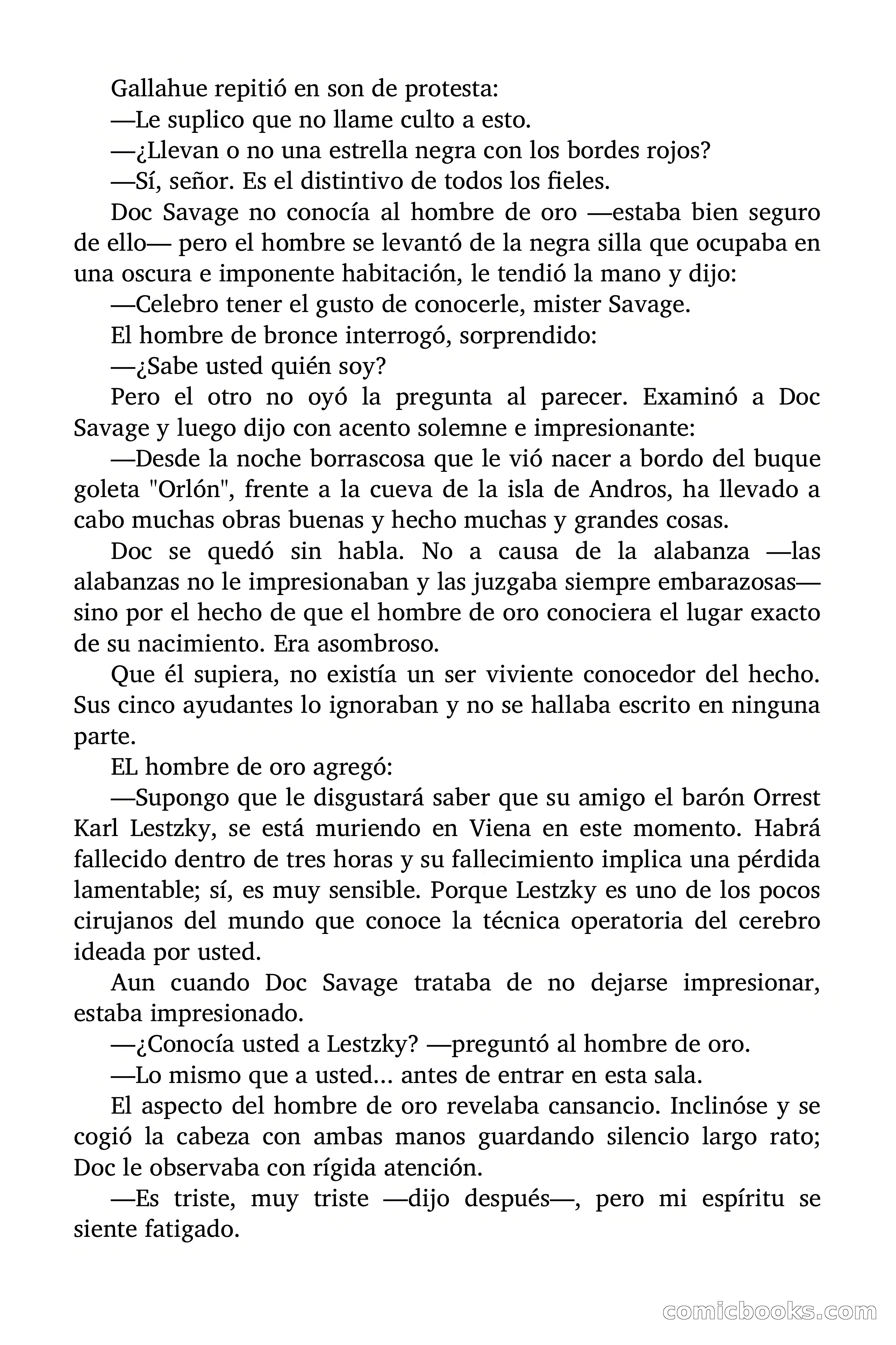 Doc Savage: El Hombre de Oro — page 91 of 137