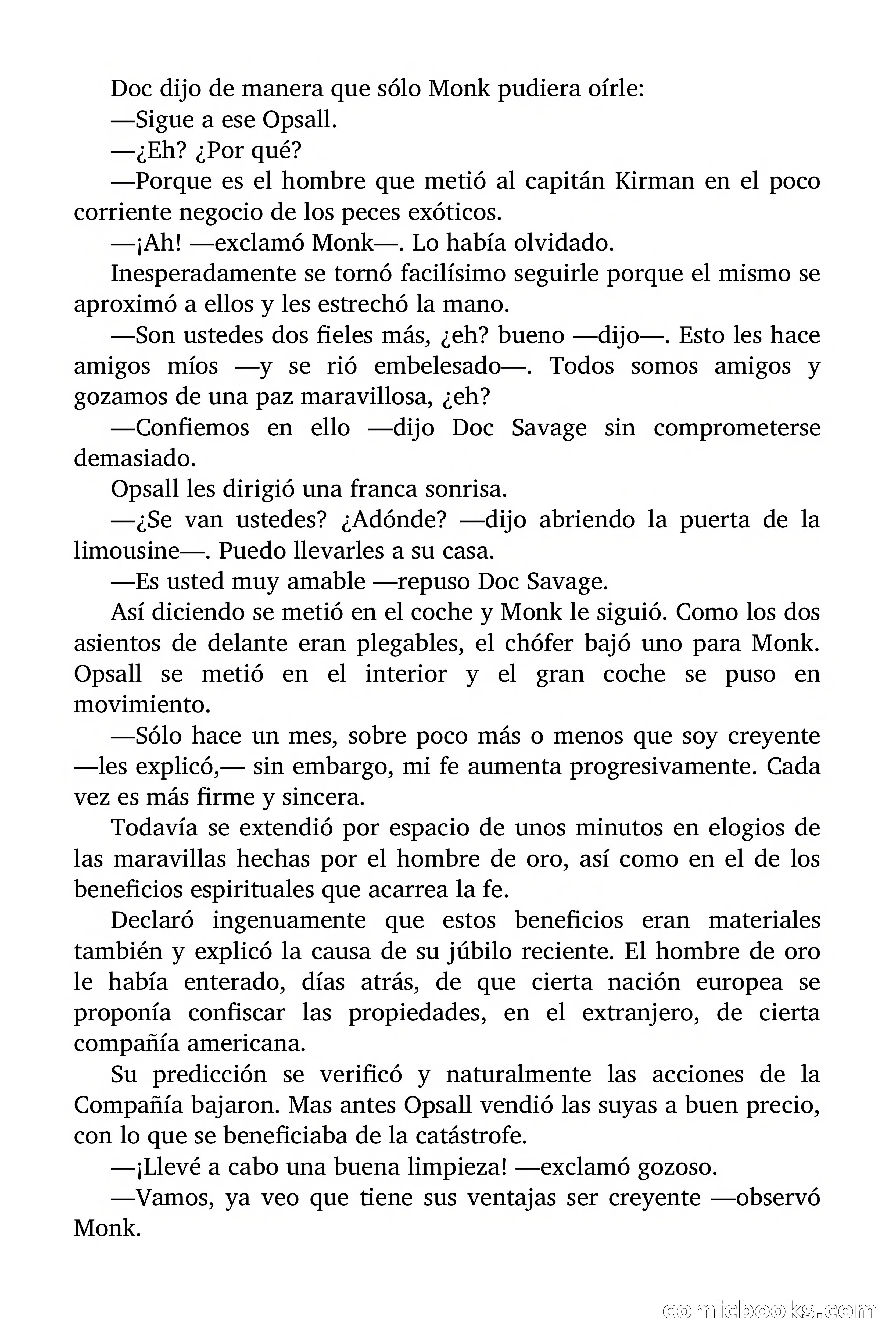 Doc Savage: El Hombre de Oro — page 94 of 137