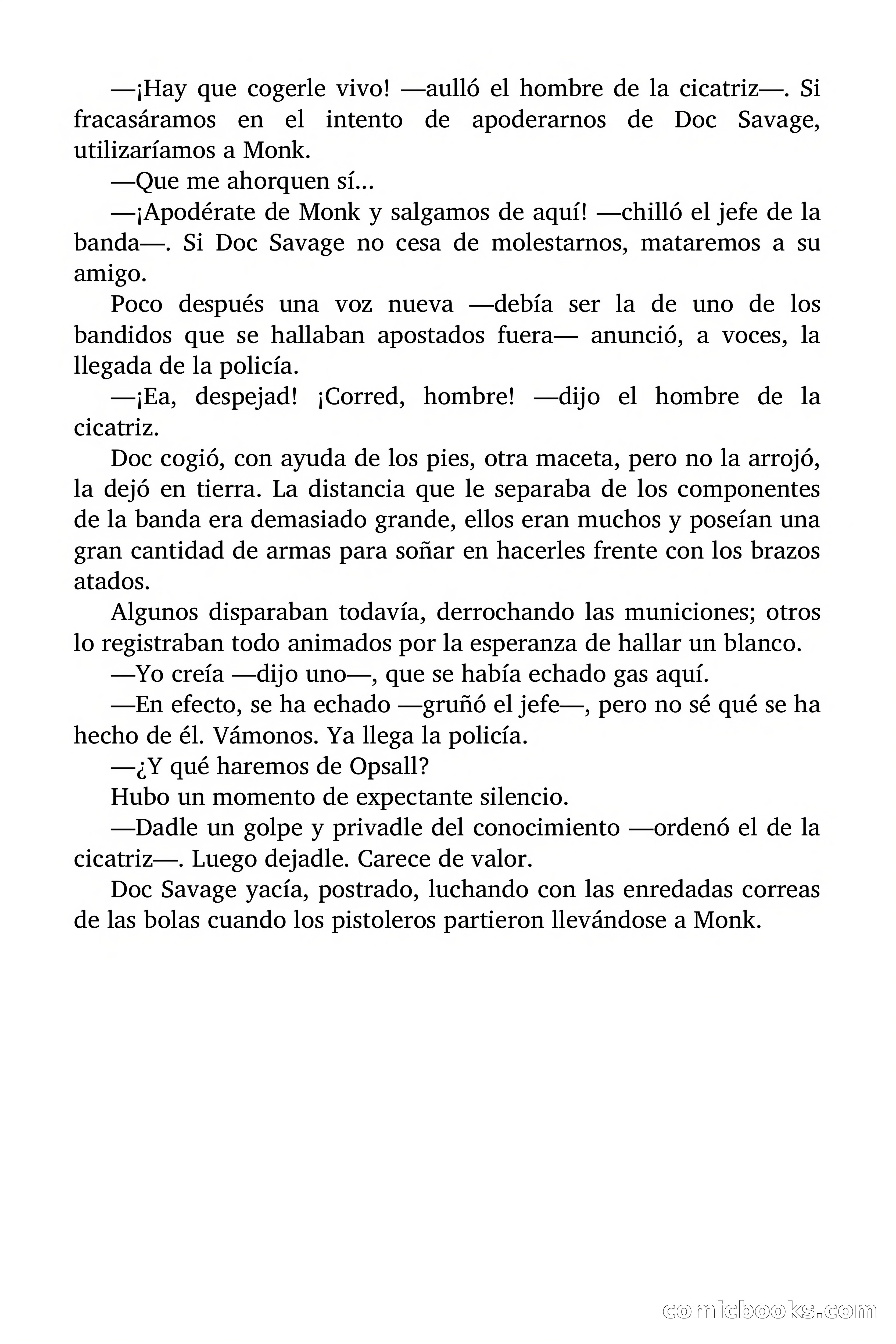 Doc Savage: El Hombre de Oro — page 100 of 137