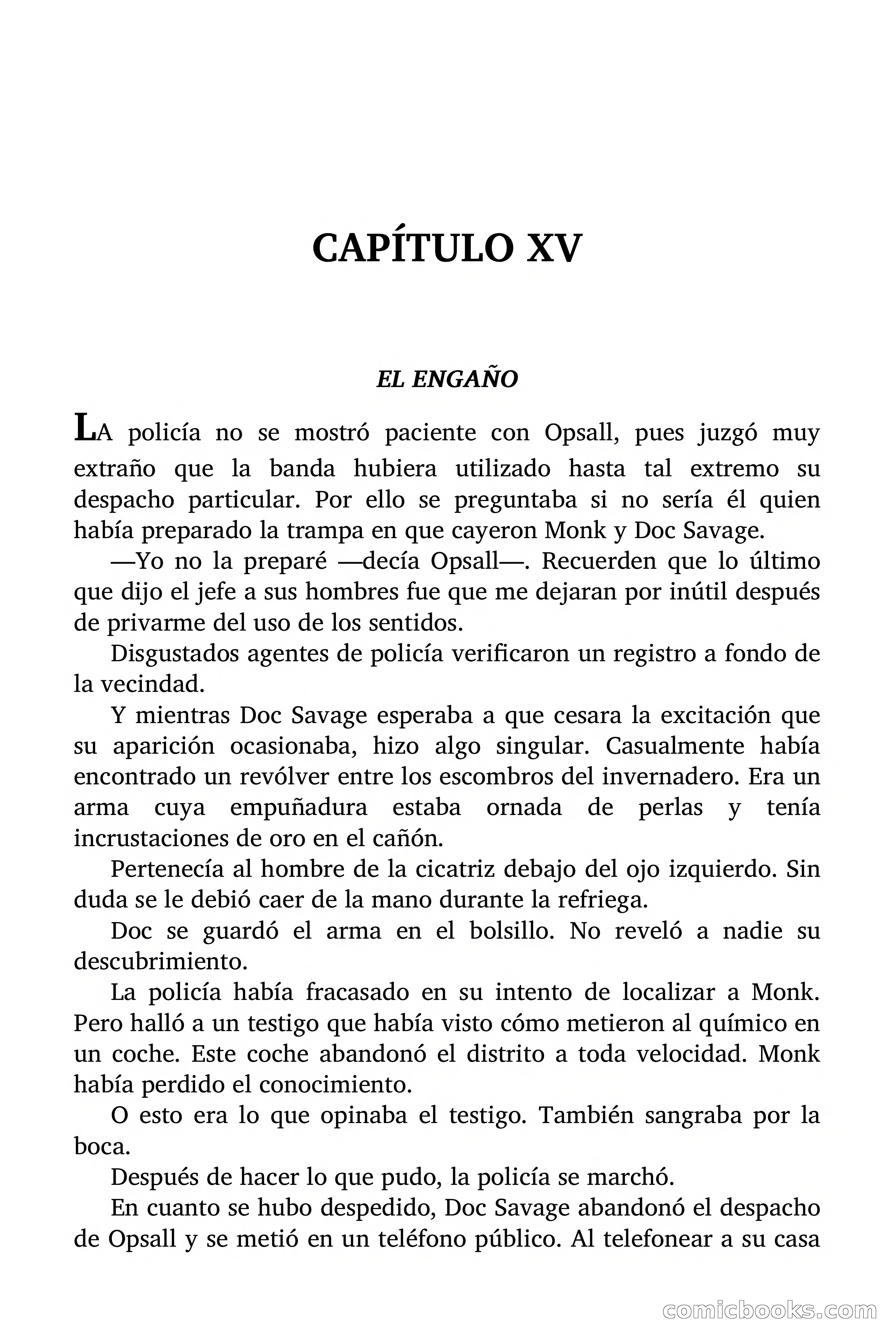 Doc Savage: El Hombre de Oro — page 101 of 137