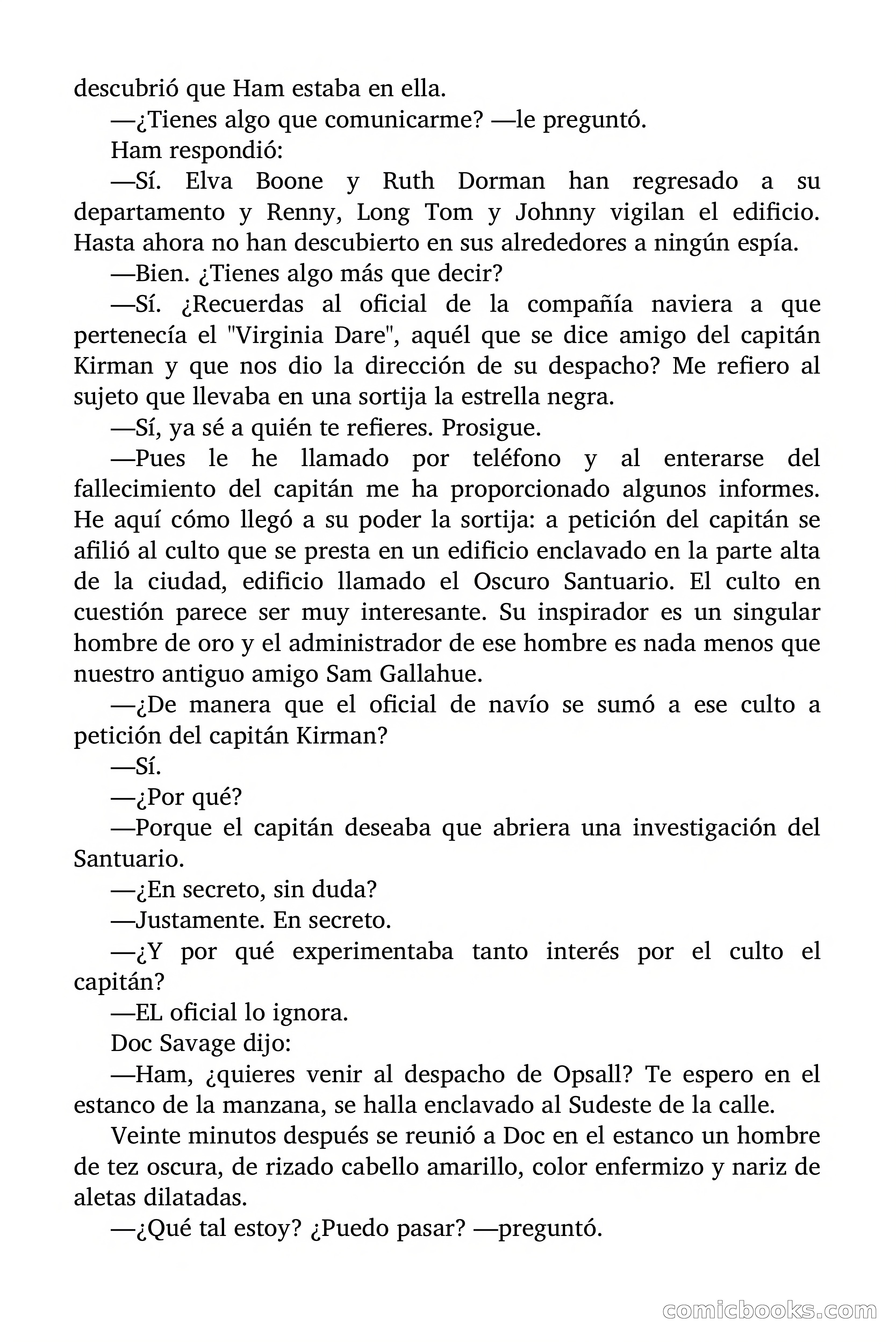 Doc Savage: El Hombre de Oro — page 102 of 137