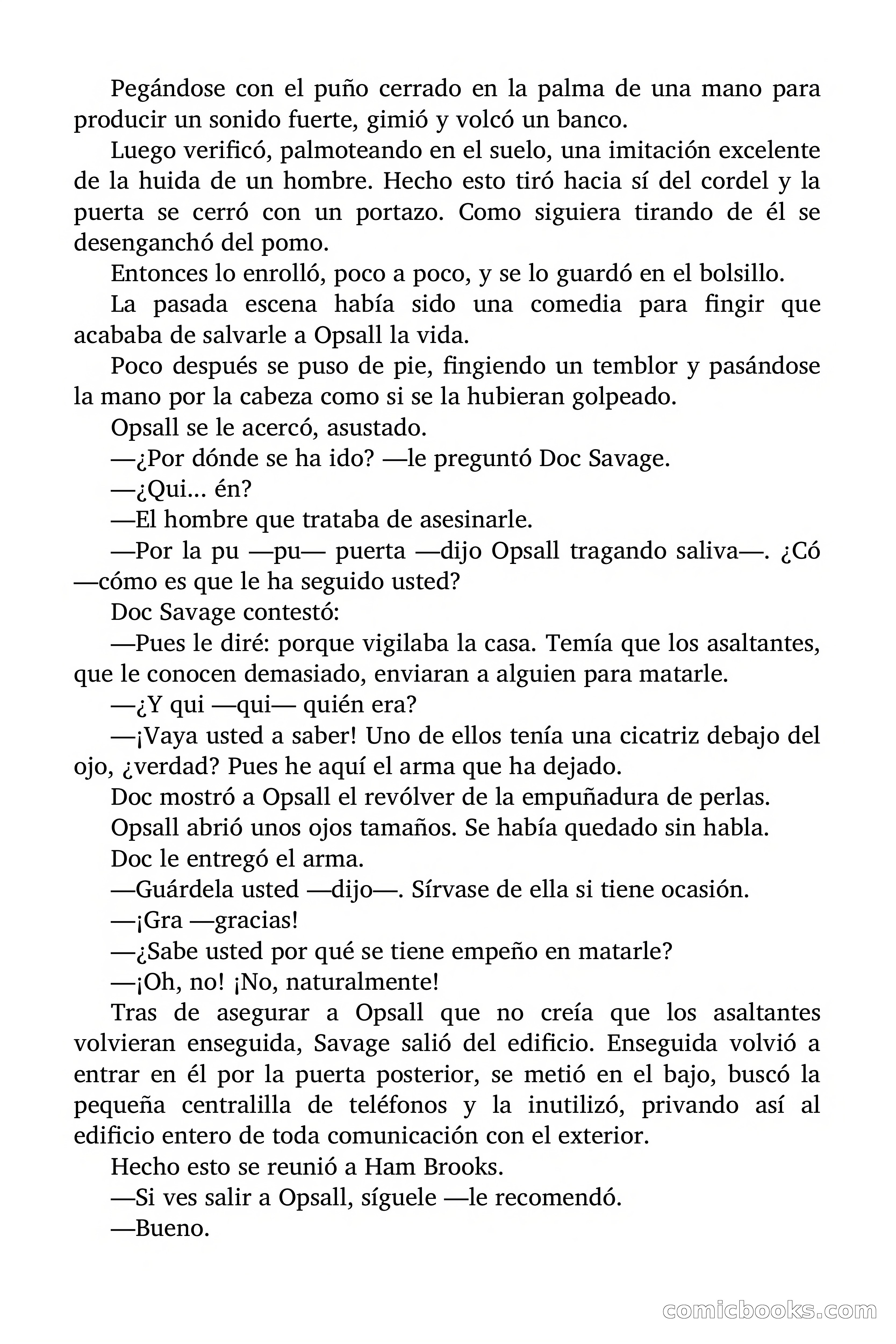 Doc Savage: El Hombre de Oro — page 104 of 137