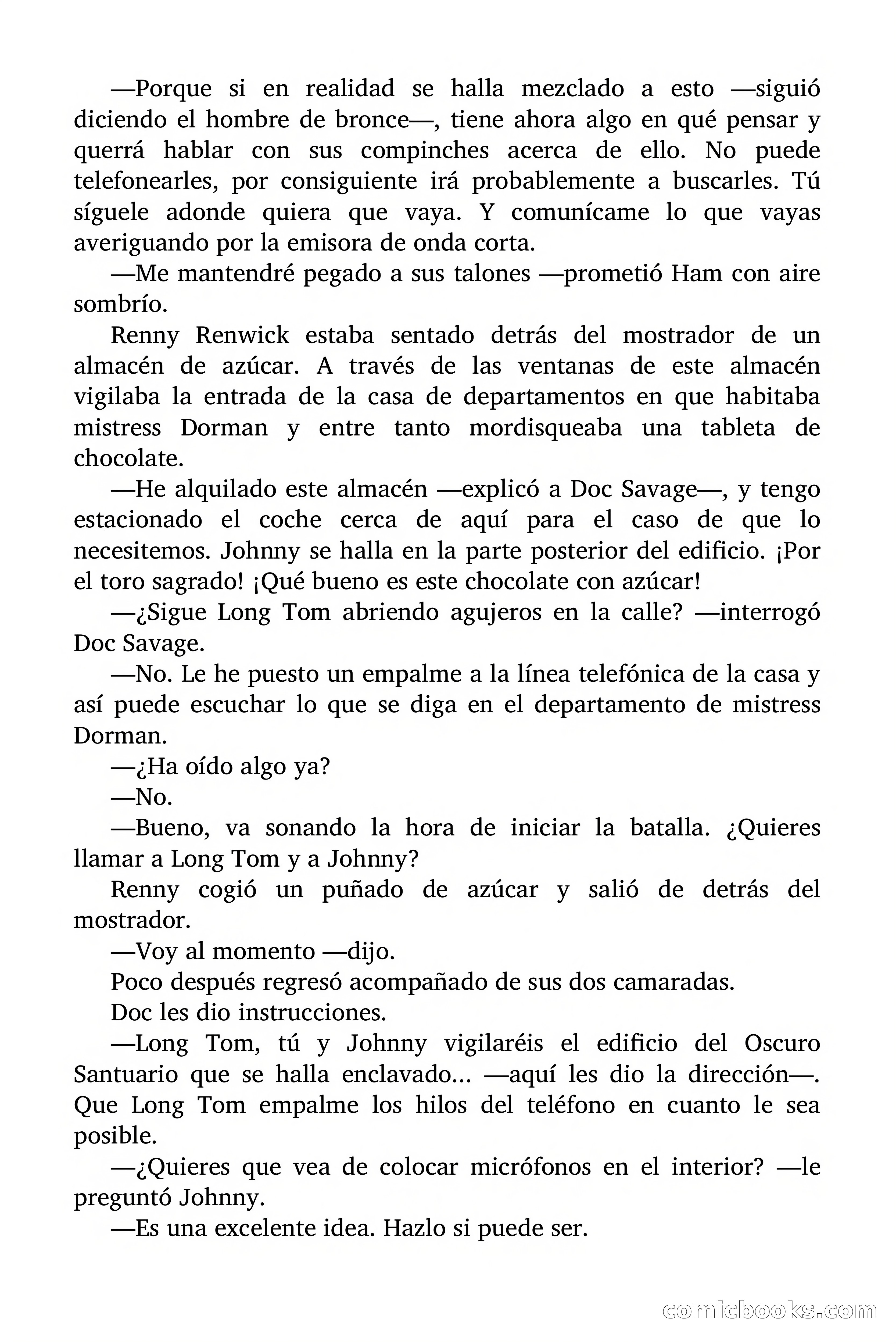 Doc Savage: El Hombre de Oro — page 105 of 137