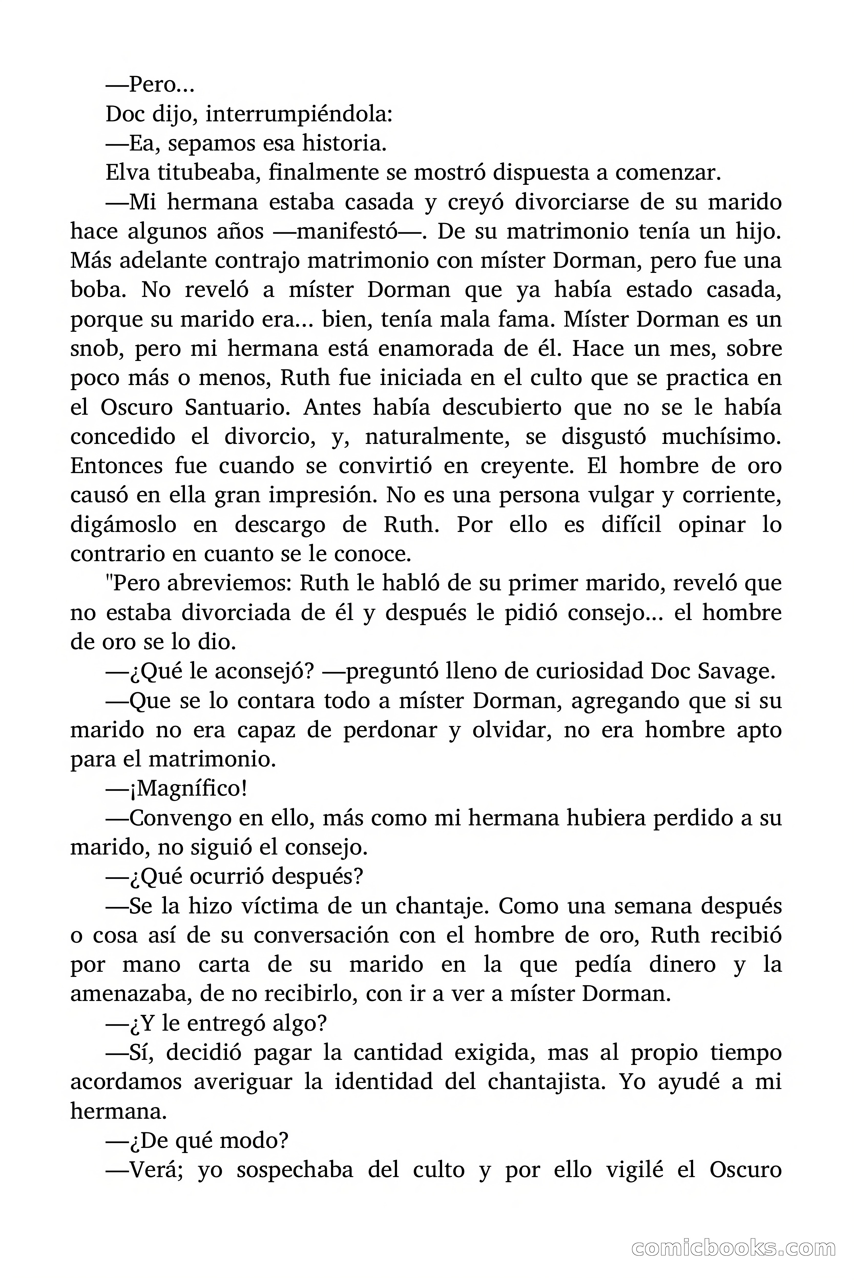 Doc Savage: El Hombre de Oro — page 107 of 137