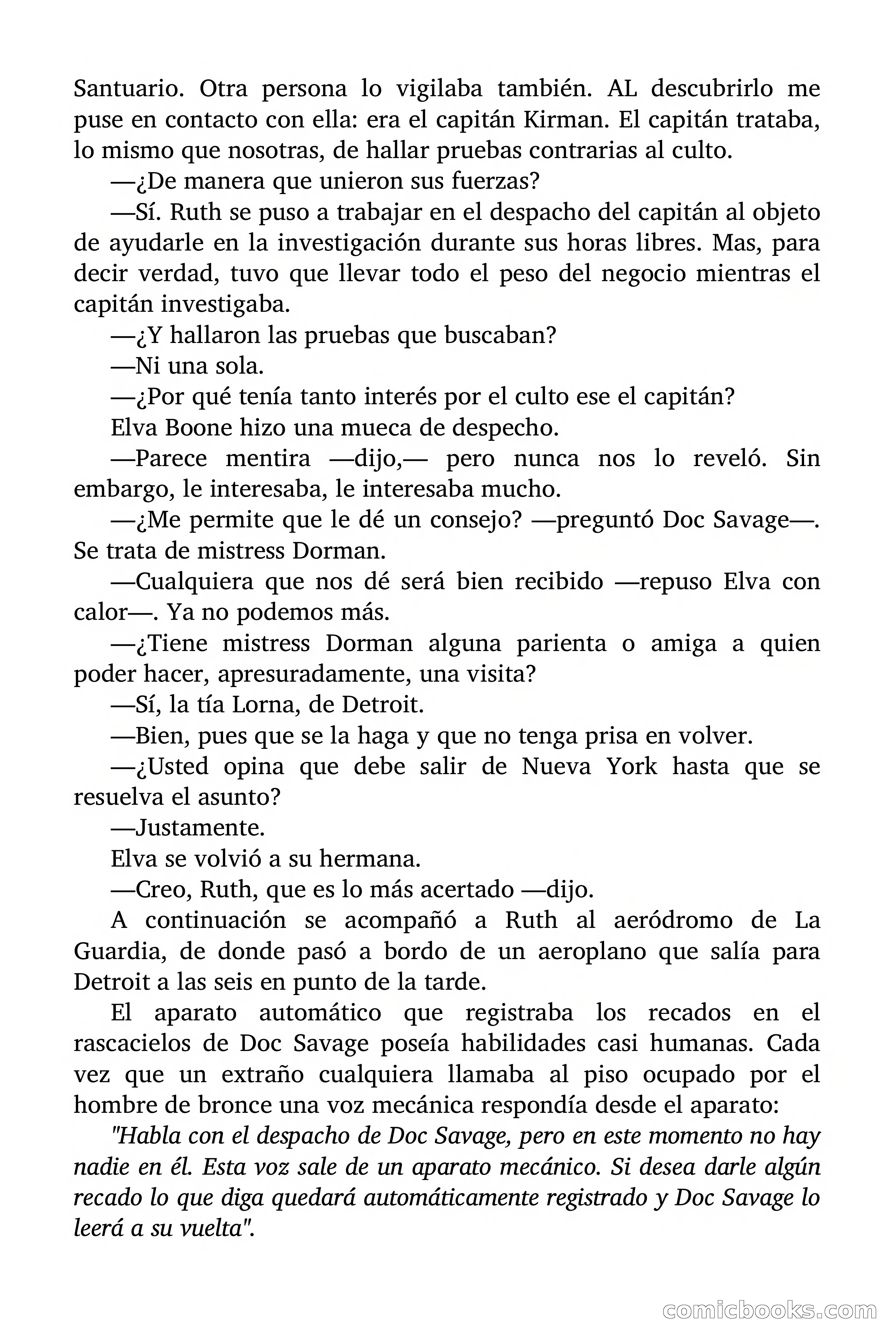 Doc Savage: El Hombre de Oro — page 108 of 137