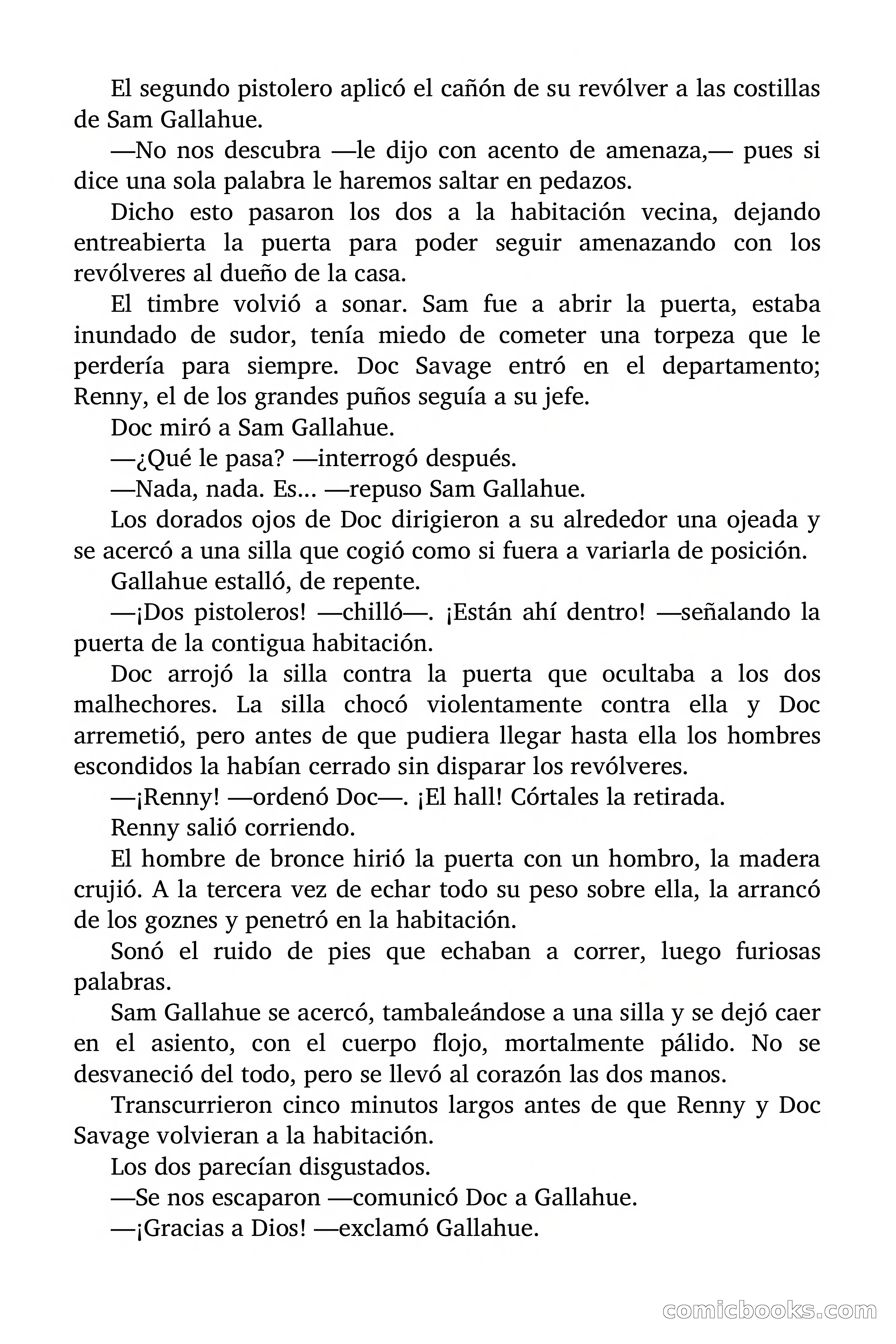 Doc Savage: El Hombre de Oro — page 113 of 137