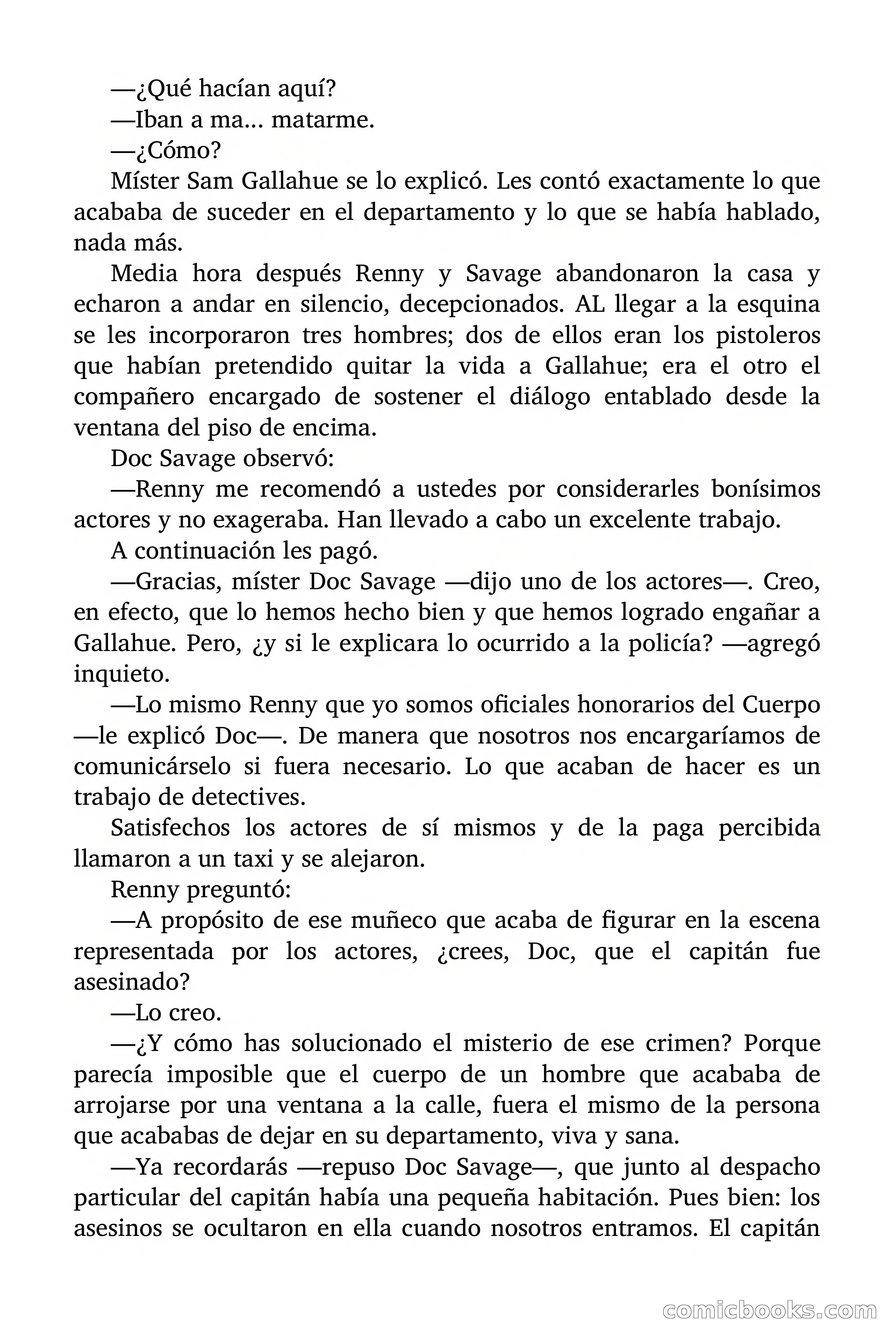 Doc Savage: El Hombre de Oro — page 114 of 137