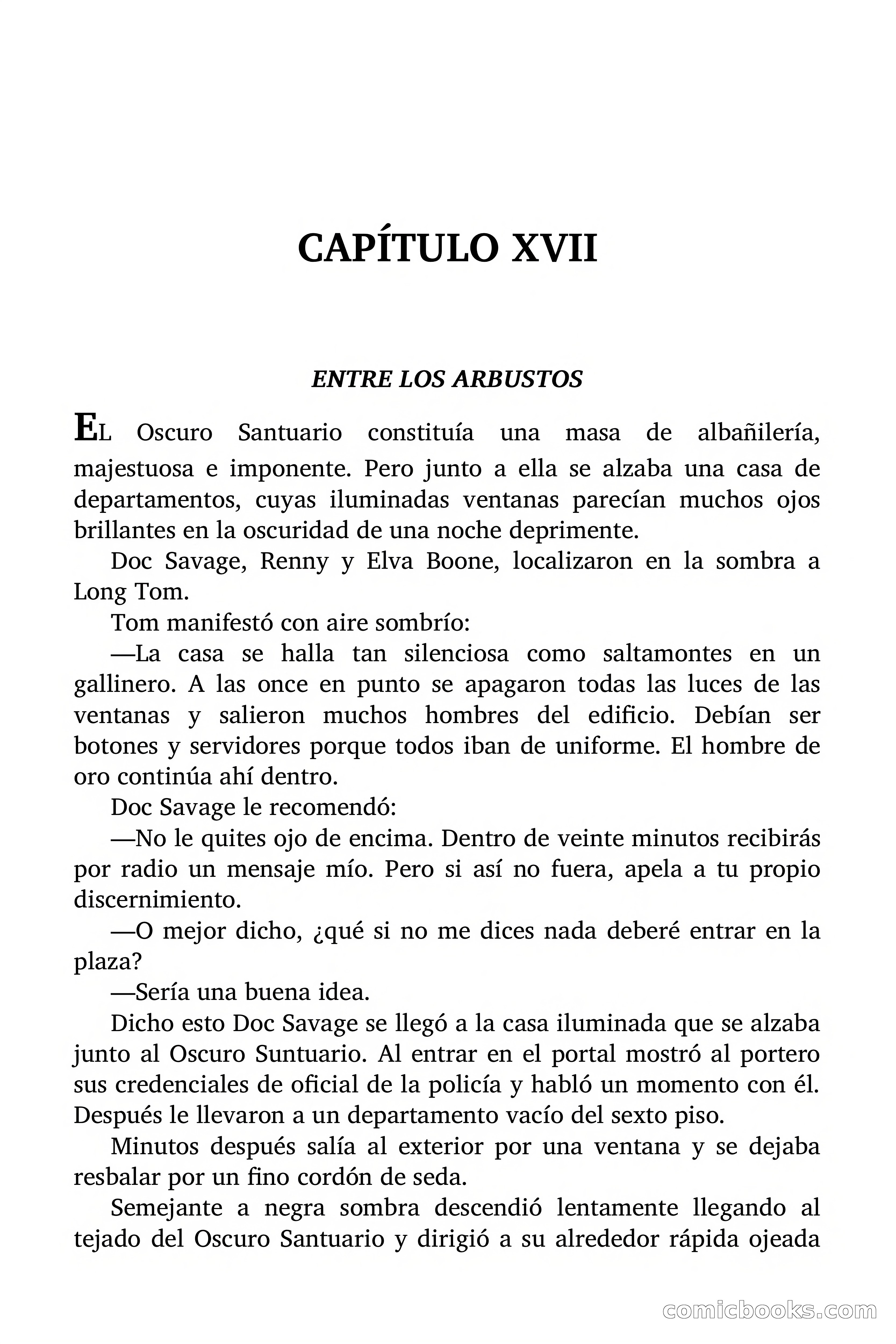 Doc Savage: El Hombre de Oro — page 117 of 137