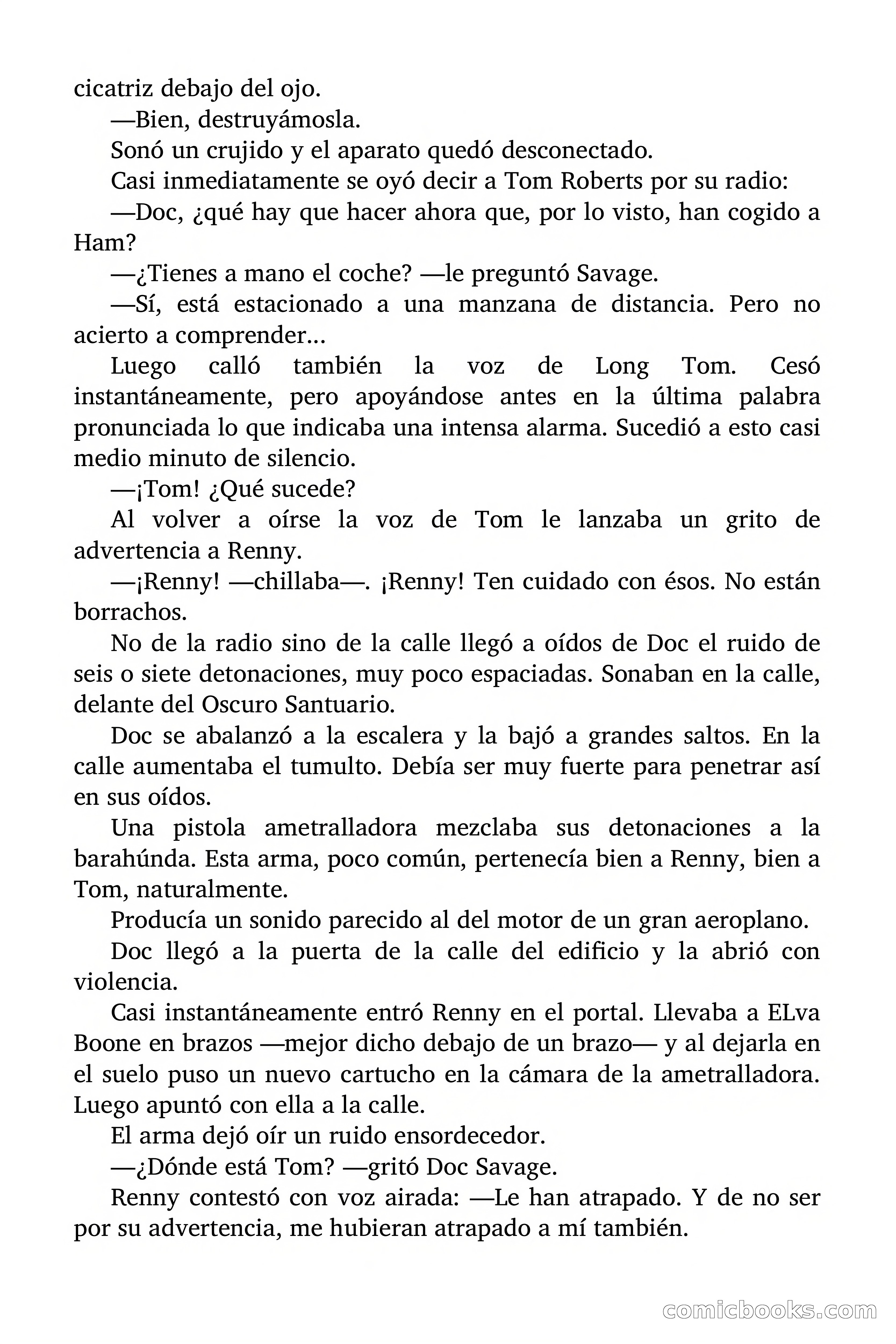 Doc Savage: El Hombre de Oro — page 122 of 137