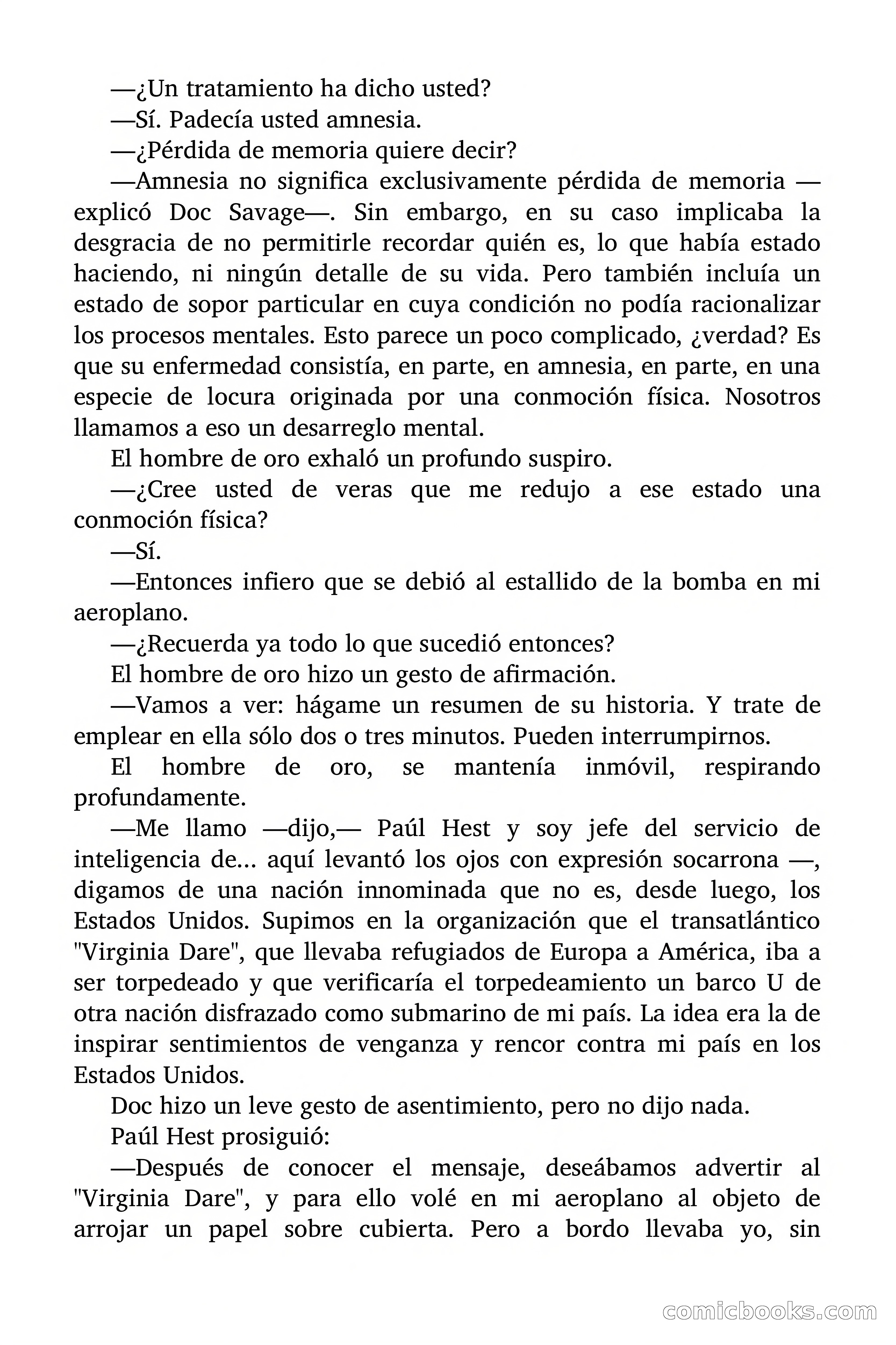 Doc Savage: El Hombre de Oro — page 130 of 137