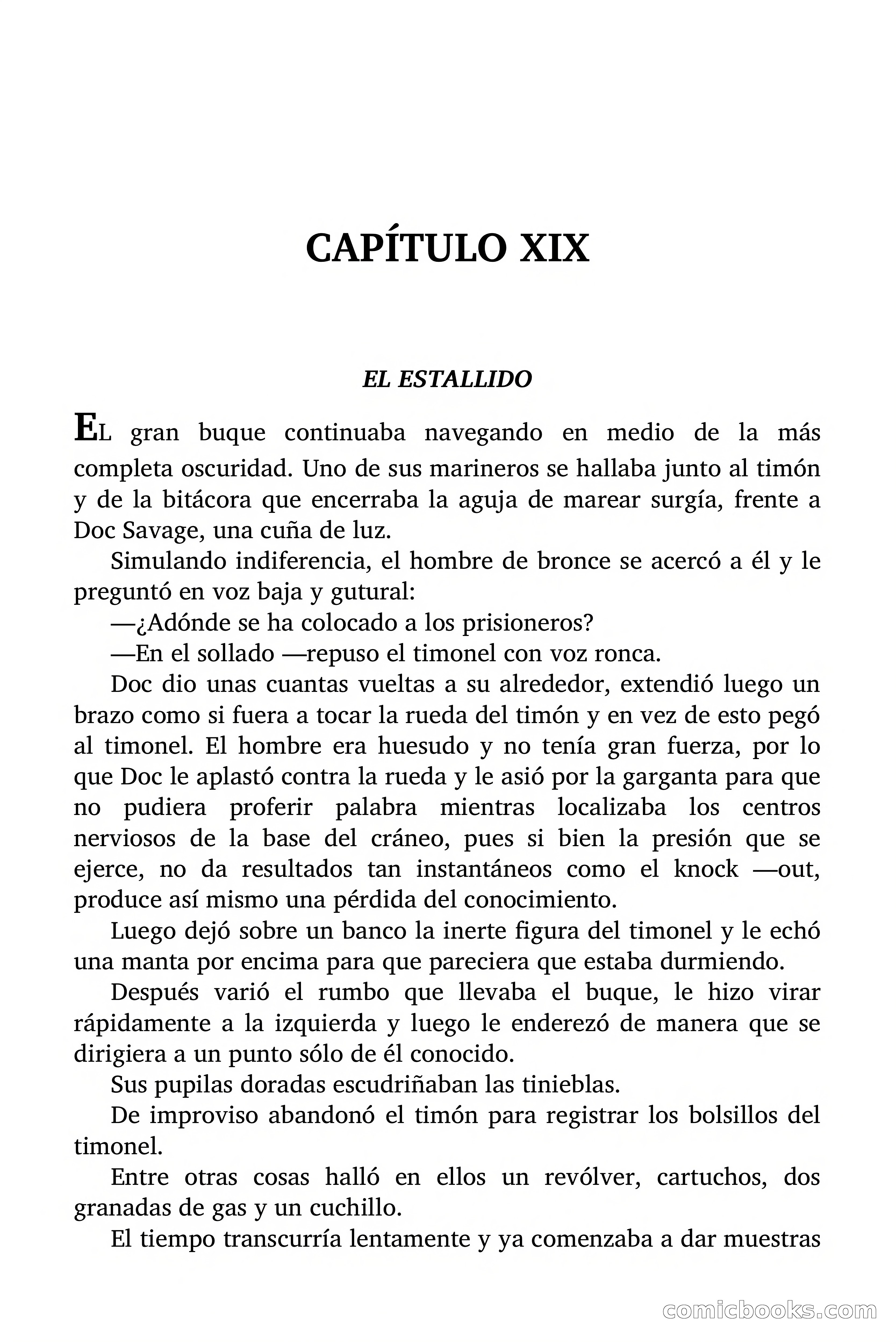 Doc Savage: El Hombre de Oro — page 134 of 137