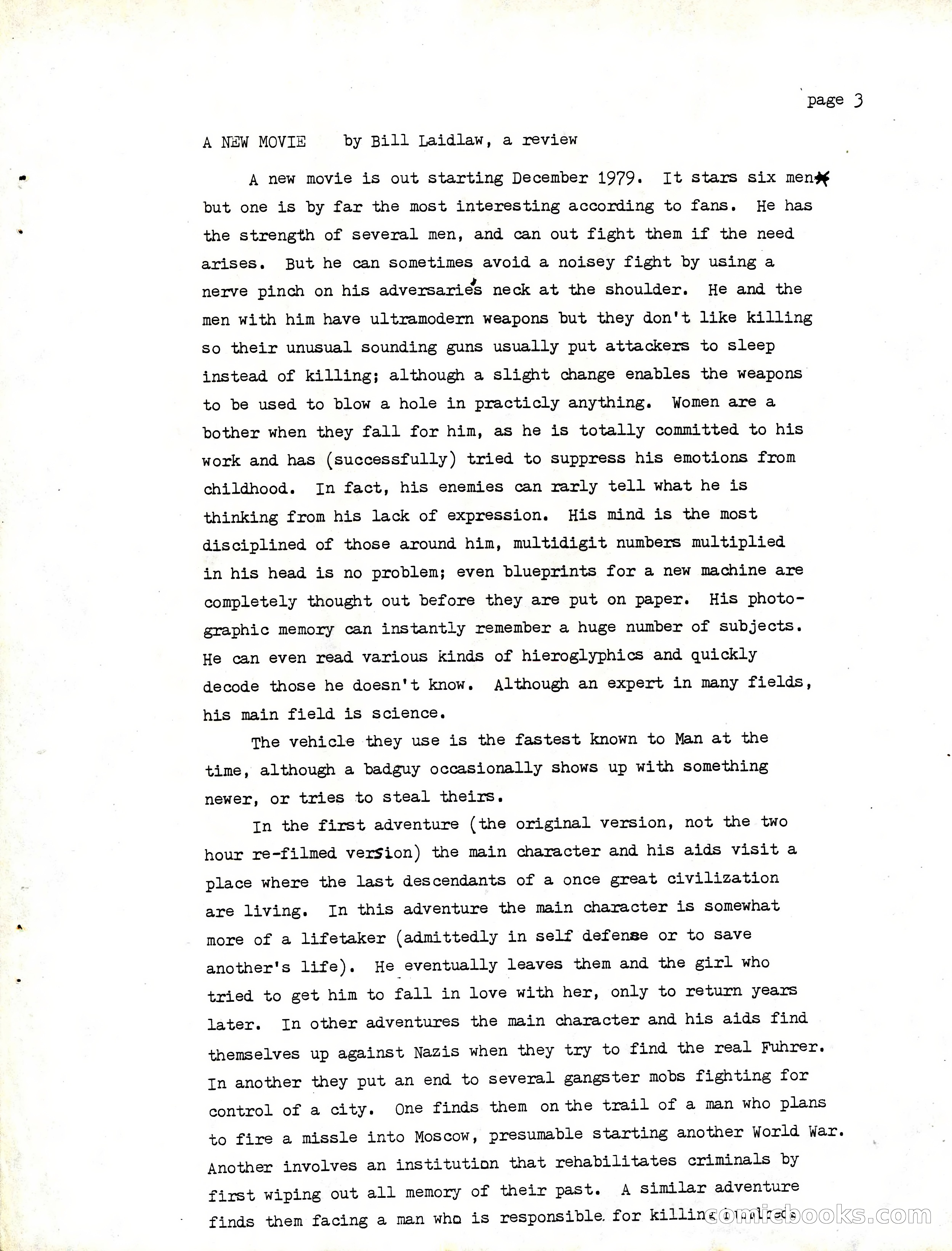 Doc Savage Quarterly — page 3 of 17