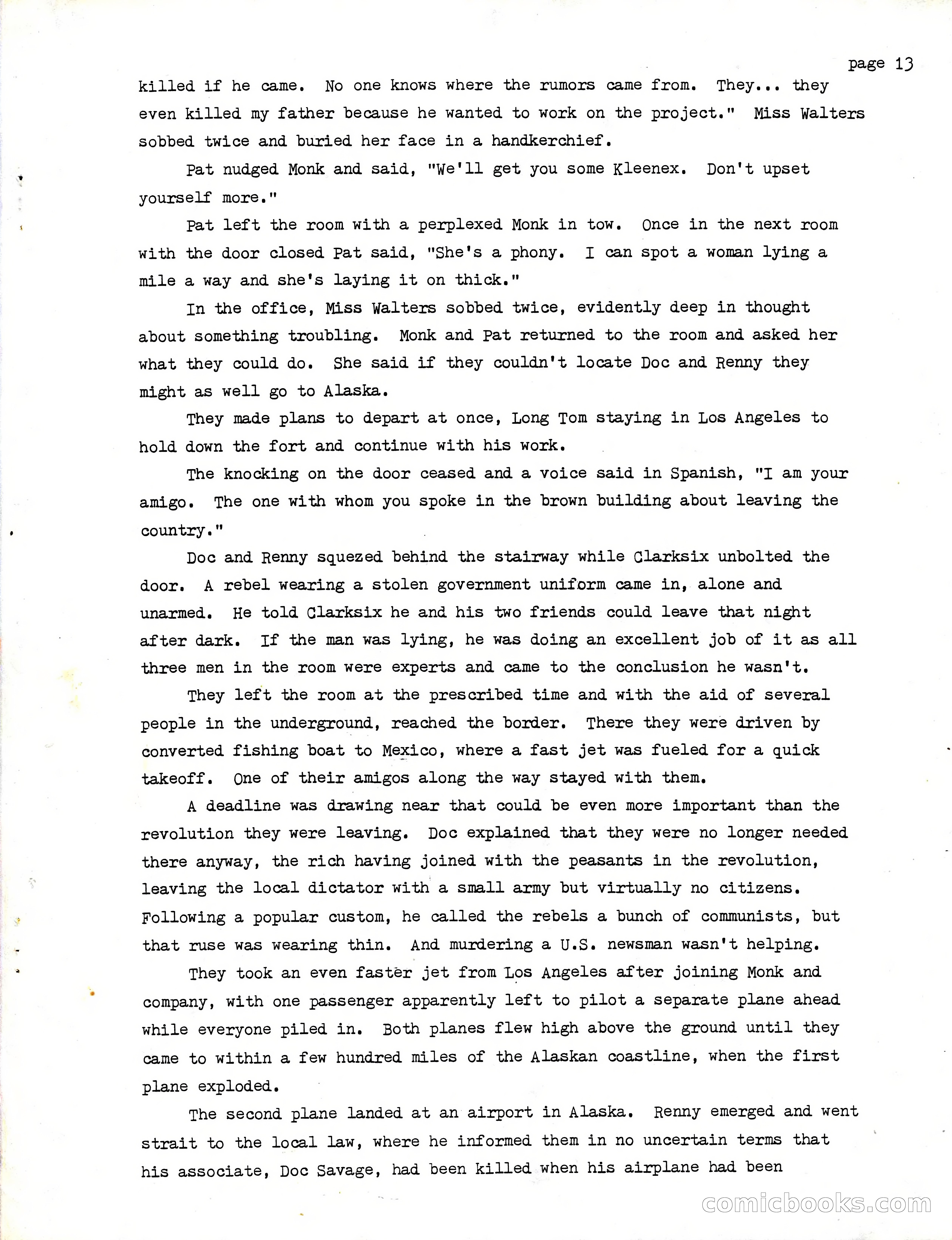 Doc Savage Quarterly — page 13 of 17