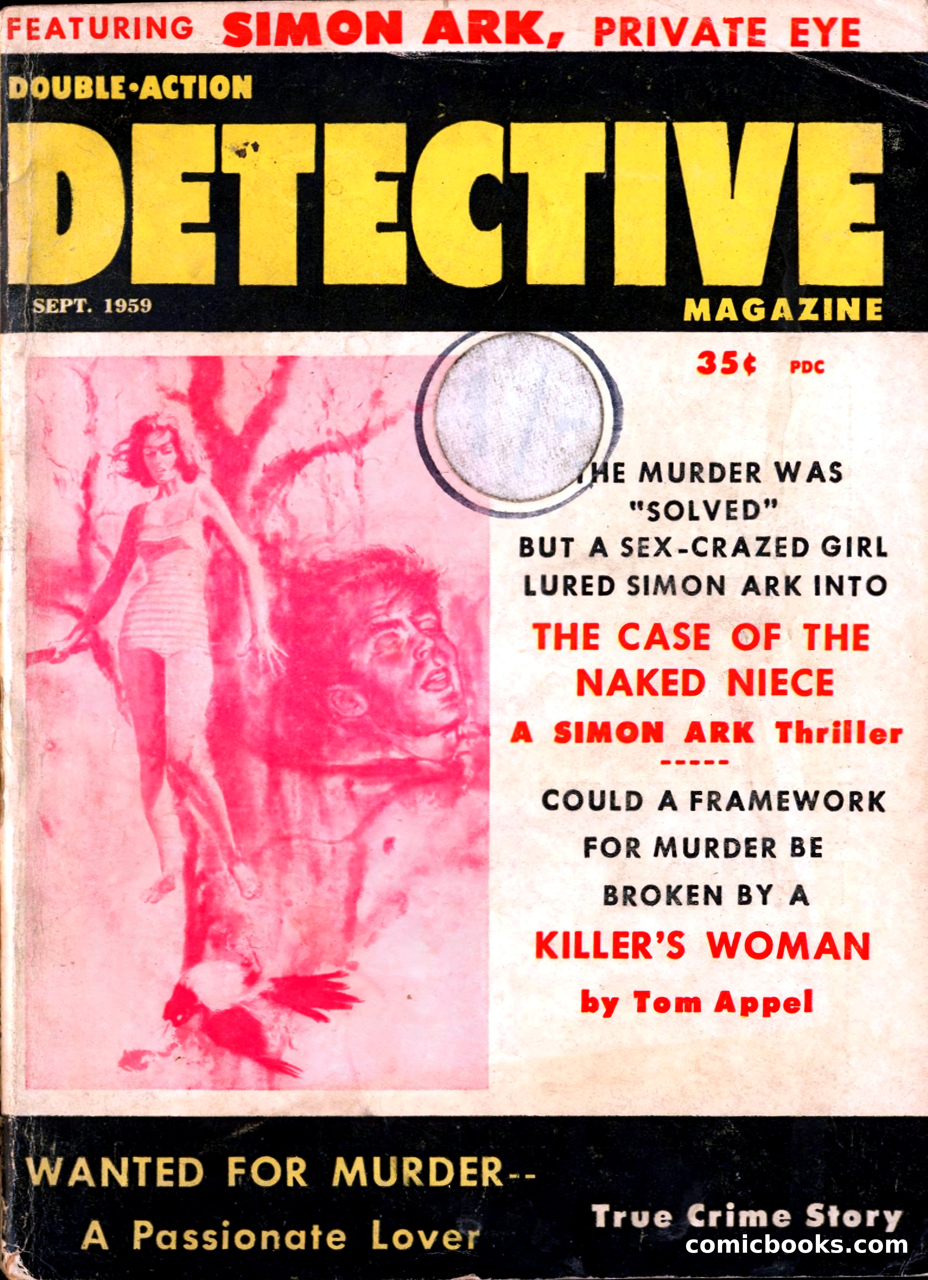 Double Action Detective Magazine, September 1959