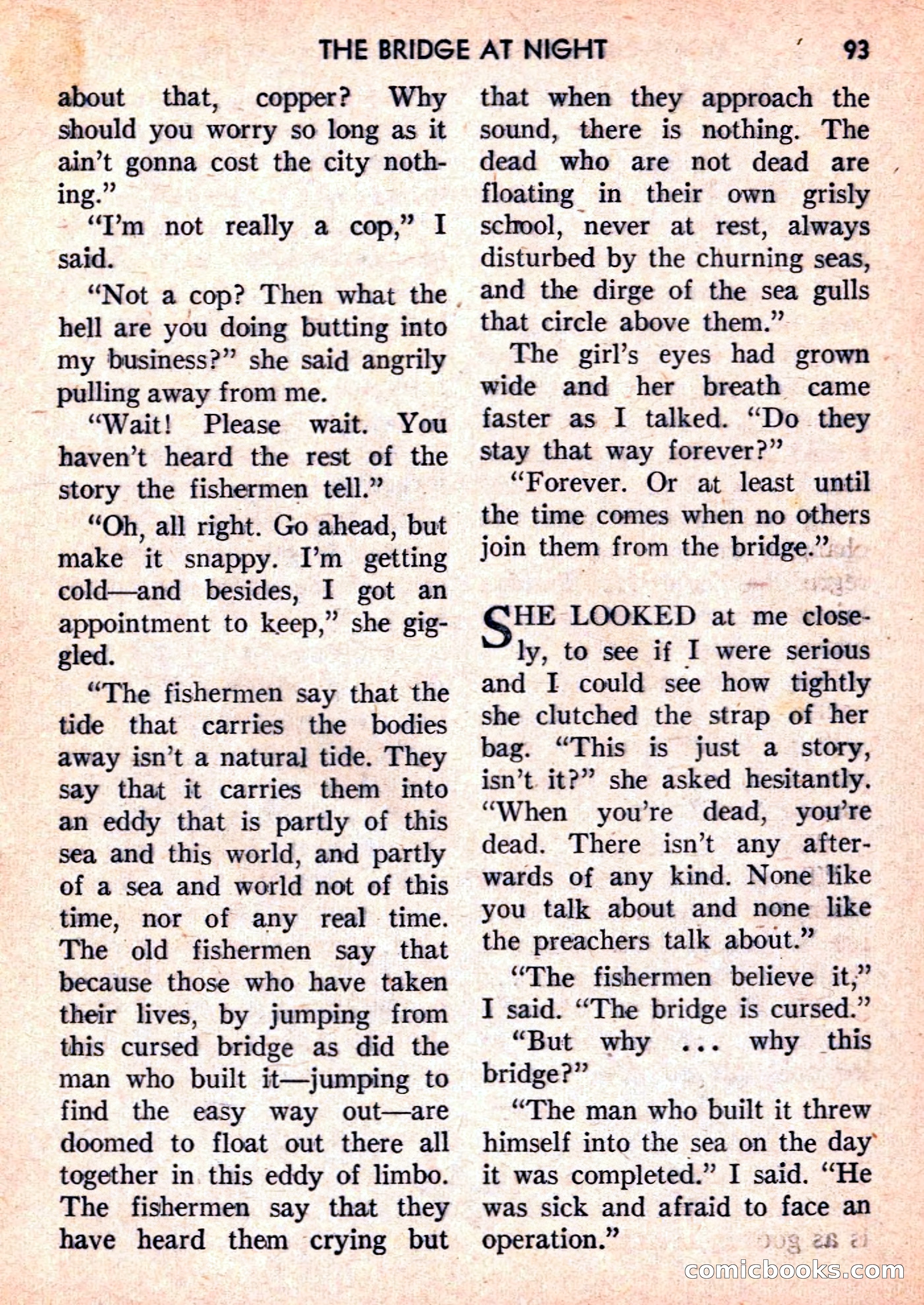 Double Action Detective Magazine, September 1959 — page 93 of 132